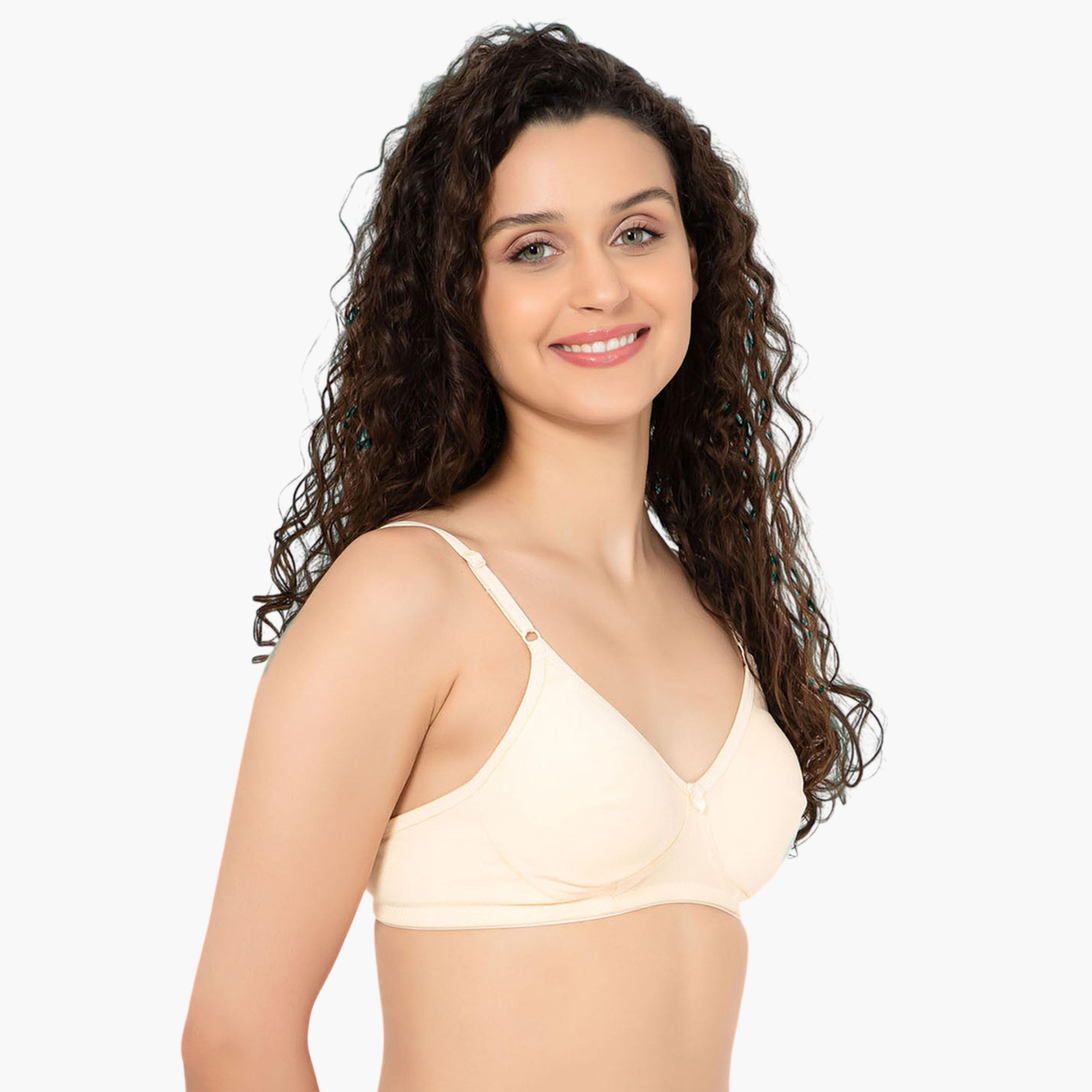 حمالة صدر تيشيرت بتغطية كاملة بدون أسلاك وغير مبطنة-women-clothing-lingerie-bras-image-3