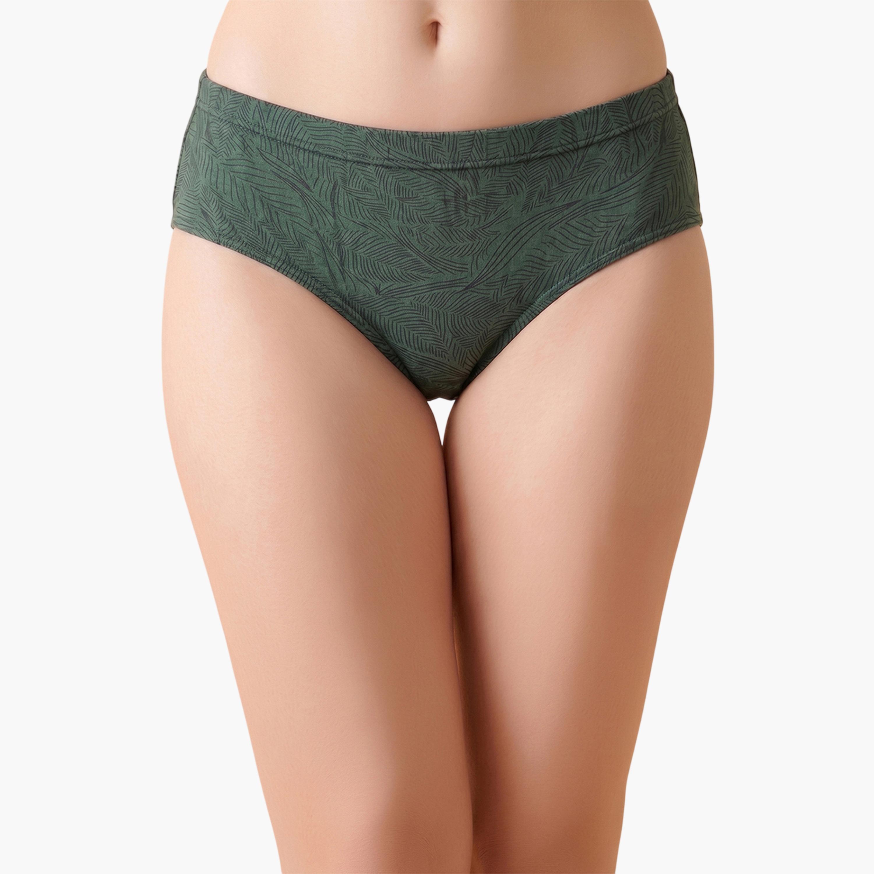 Clovia X Styli Pack of 3-Mid Waist Printed Hipster Panties with Inner Elastic - 100% Cotton-women-clothing-lingerie-panties-image-3