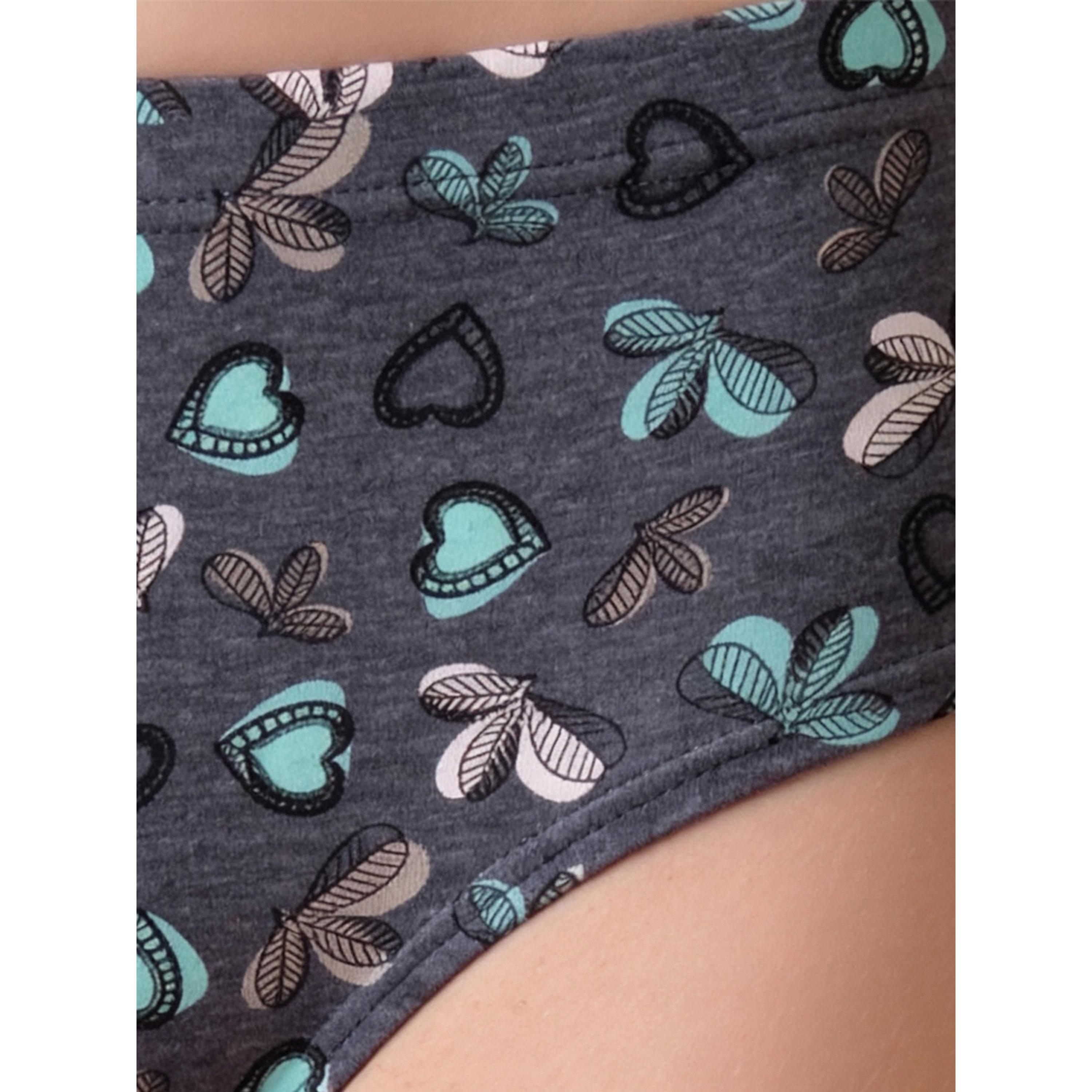 طقم من 3 قطعات سراويل داخلية هيبستر مطبوعة بخصر متوسط ومطاط داخلي قطن %100-women-clothing-lingerie-panties-image-9