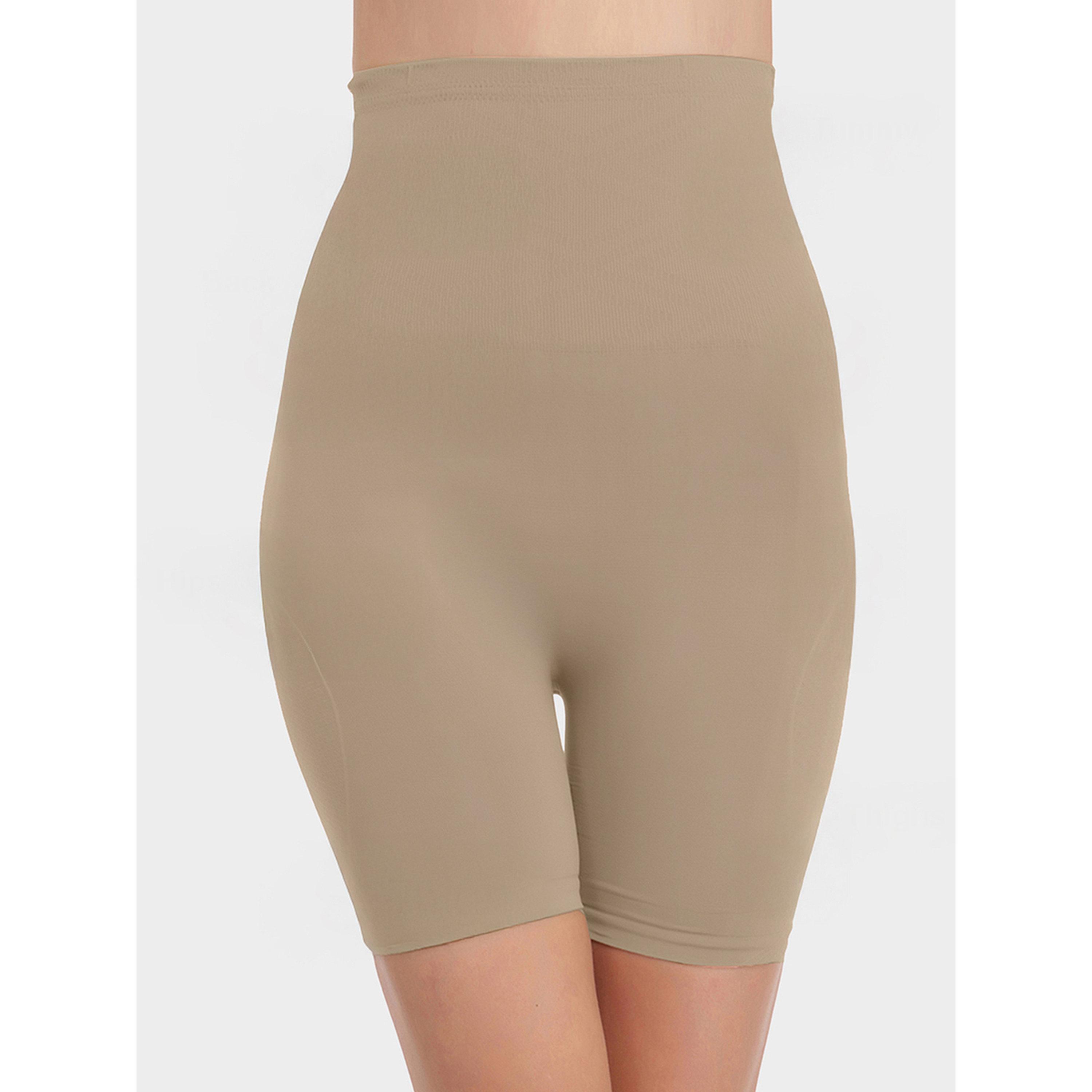 مشد جسم 4 في 1 للبطن والظهر والفخذين والأوراك باللون النود-women-clothing-lingerie-shapewear-image-1