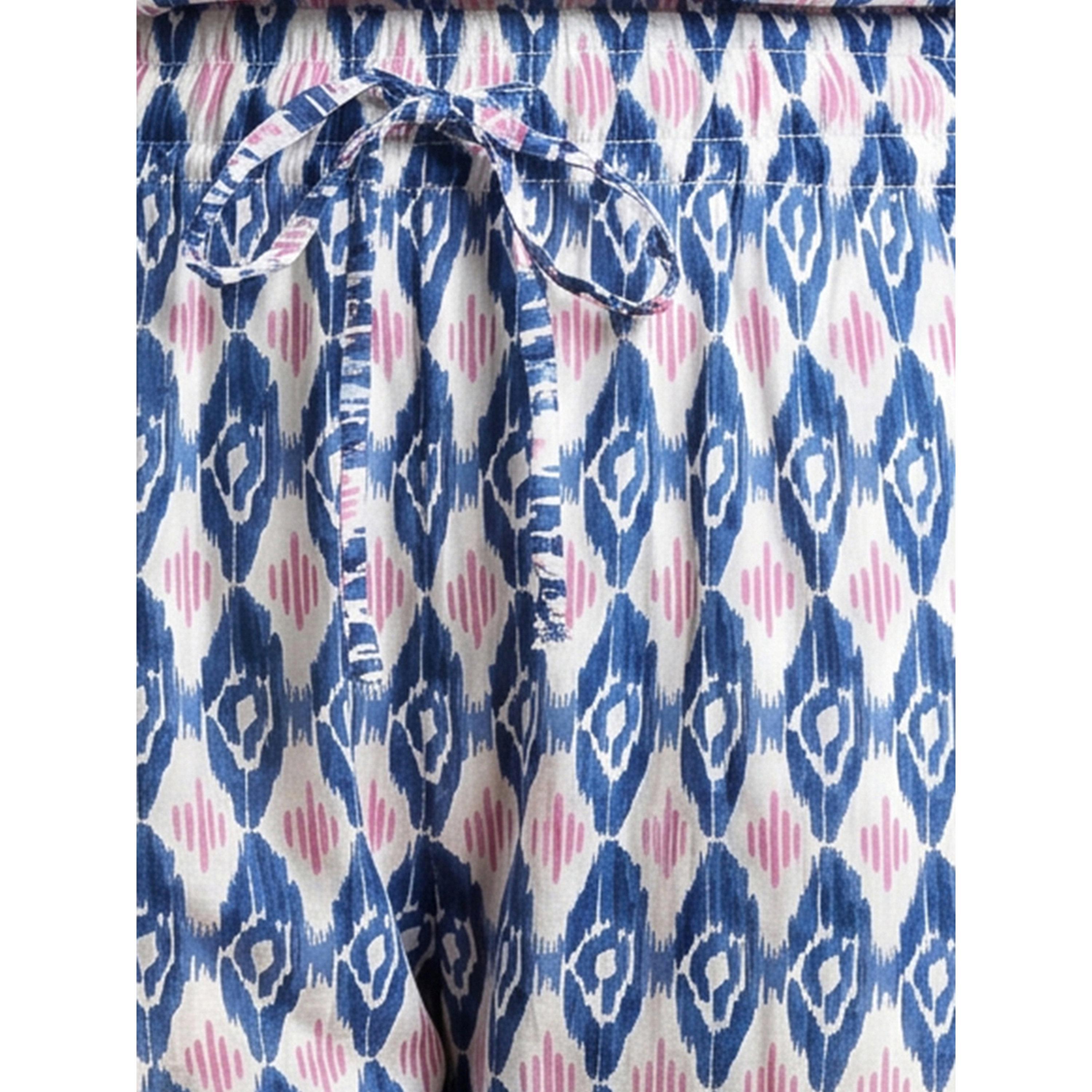 Clovia X Styli Multi-Color All Over Print Shirt and Pants Pyjama Set-women-clothing-nightwear-pyjamas-longsets-image-8