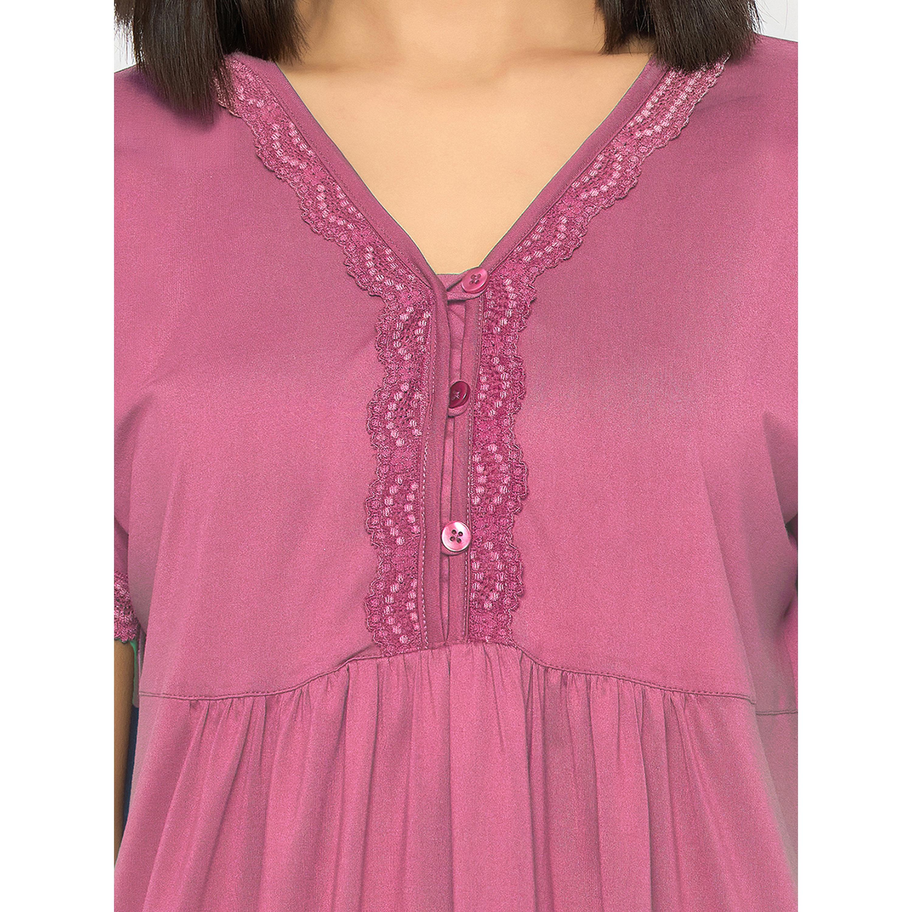 طقم بيجاما من بنطال وبلوزة بيبلم-women-clothing-nightwear-pyjamas-longsets-image-5