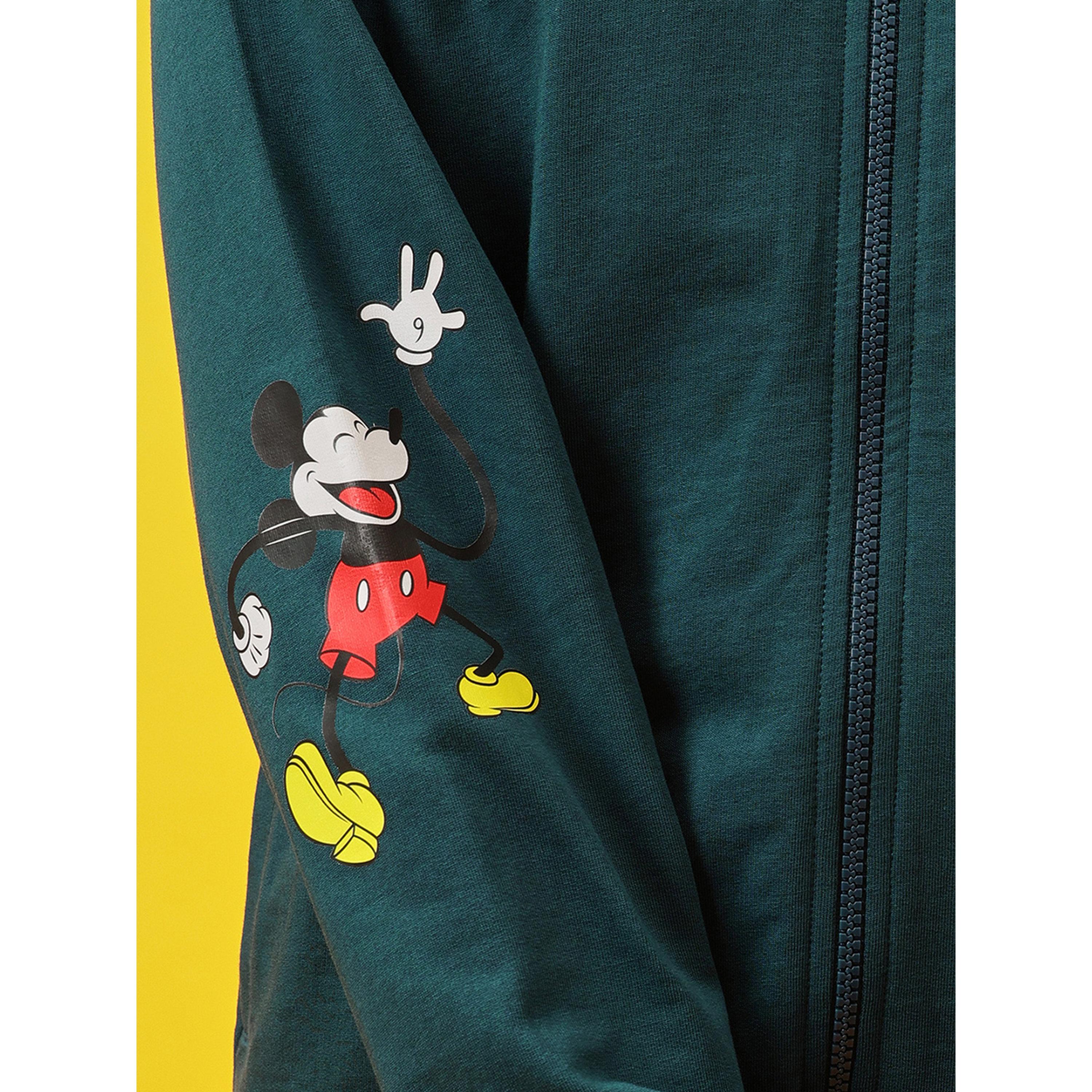 Clovia X Styli Teal Mickey Mouse Print Top and Pants Pyjama Set-women-clothing-nightwear-pyjamas-longsets-image-7