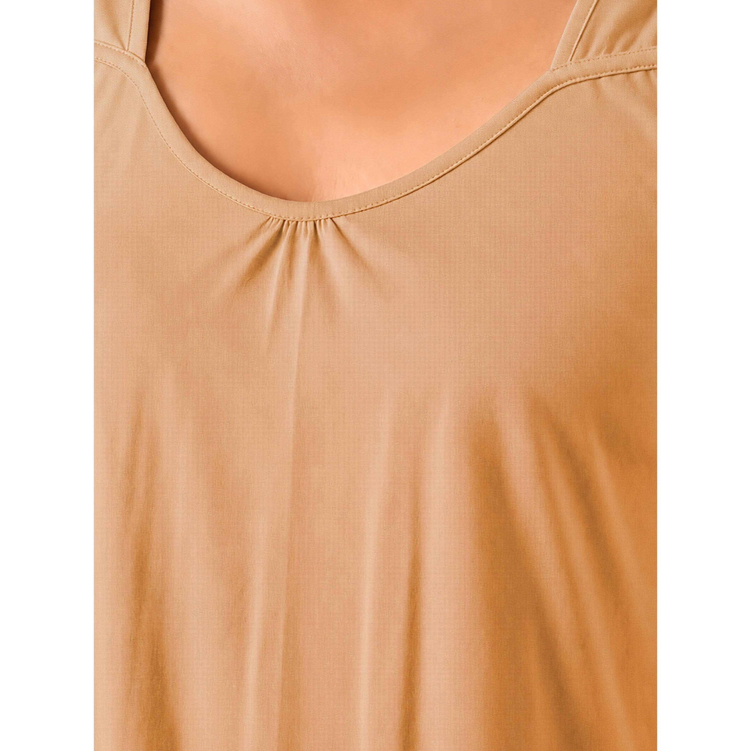 Clovia X Styli Nude Cotton Blend Nightdress with Side Slit-women-clothing-nightwear-nighties-image-6