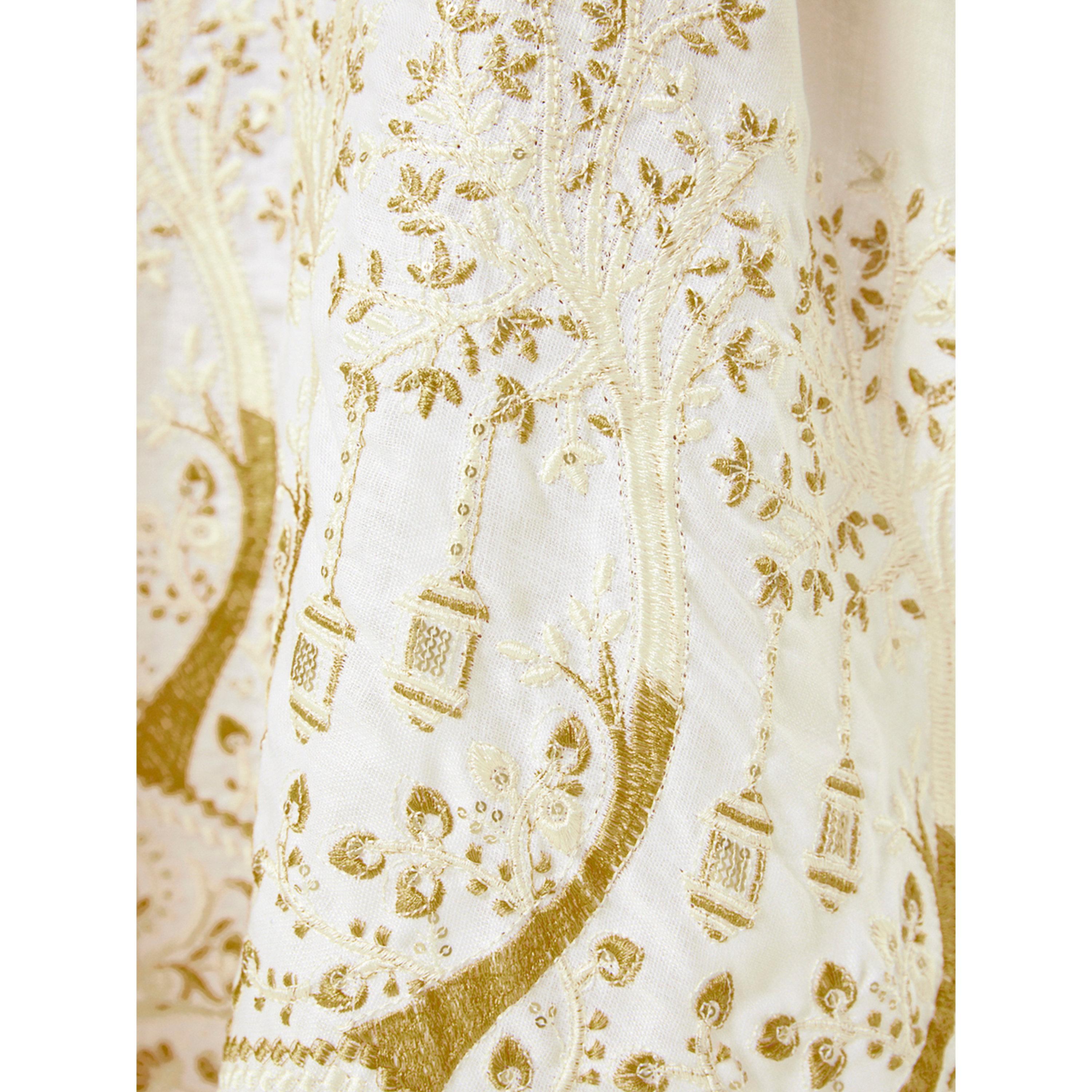 Thouq X Styli Brown Ombre A-Line Maxi Jalabiya with Golden Embroidery-women-arabicclothing-jalabiyas-image-4