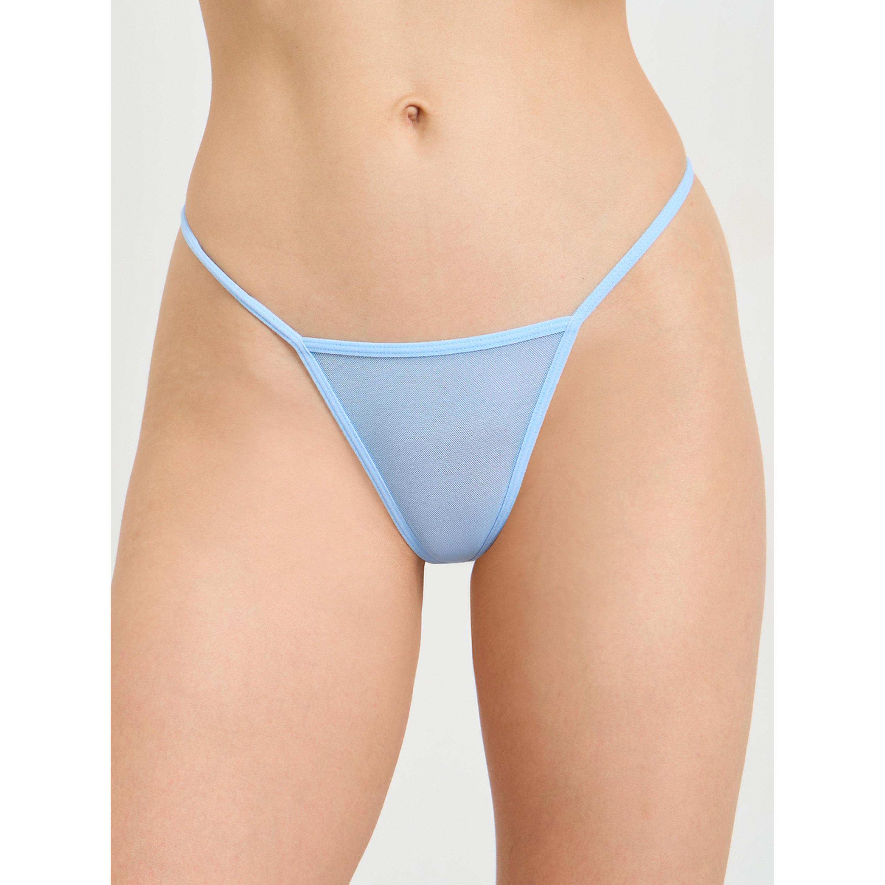 قميص نوم شبكي وشفاف بحافة بكشكش-women-clothing-lingerie-lingeriesets-image-3
