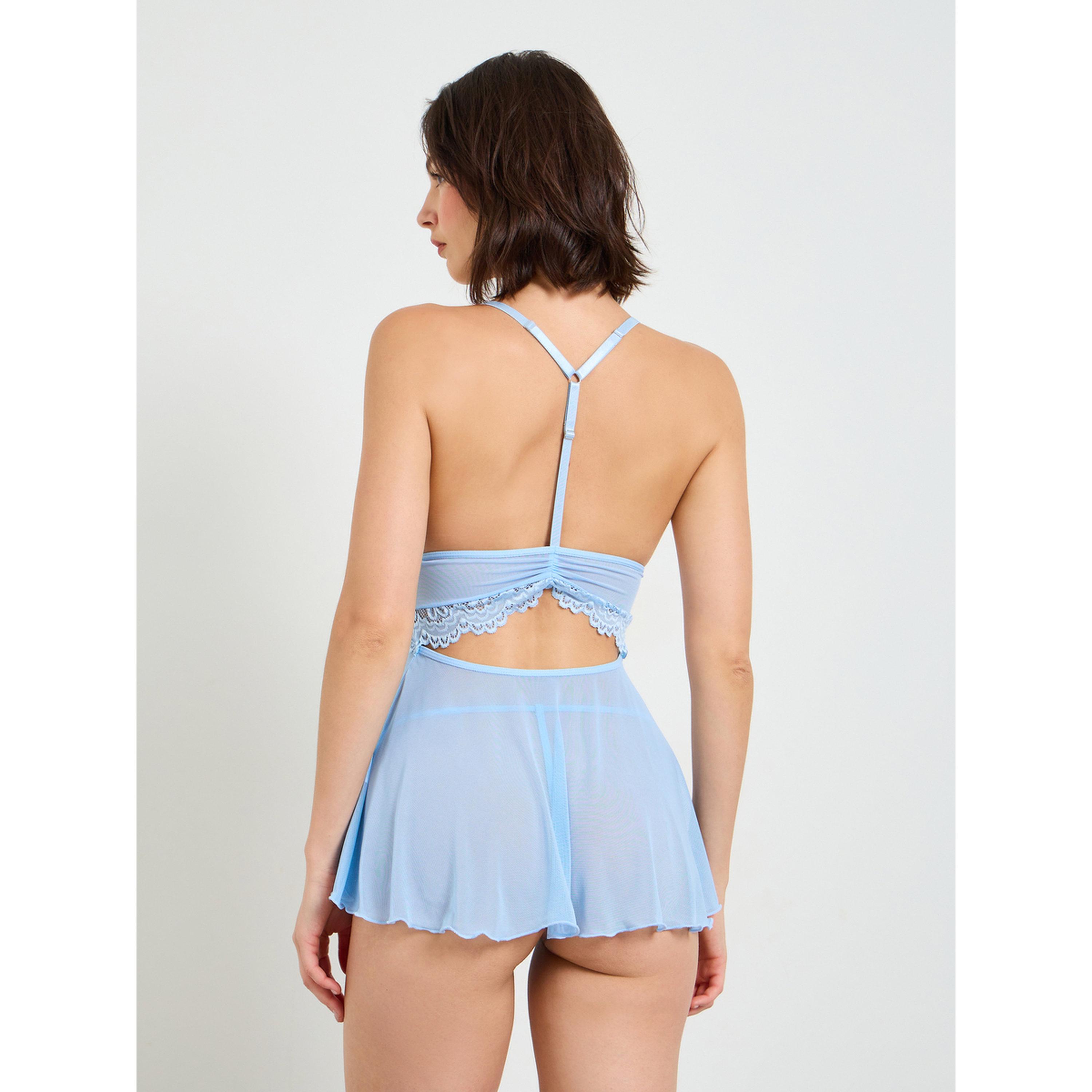 بيبي دول دانتيل مع كلسون-women-clothing-lingerie-lingeriesets-image-2