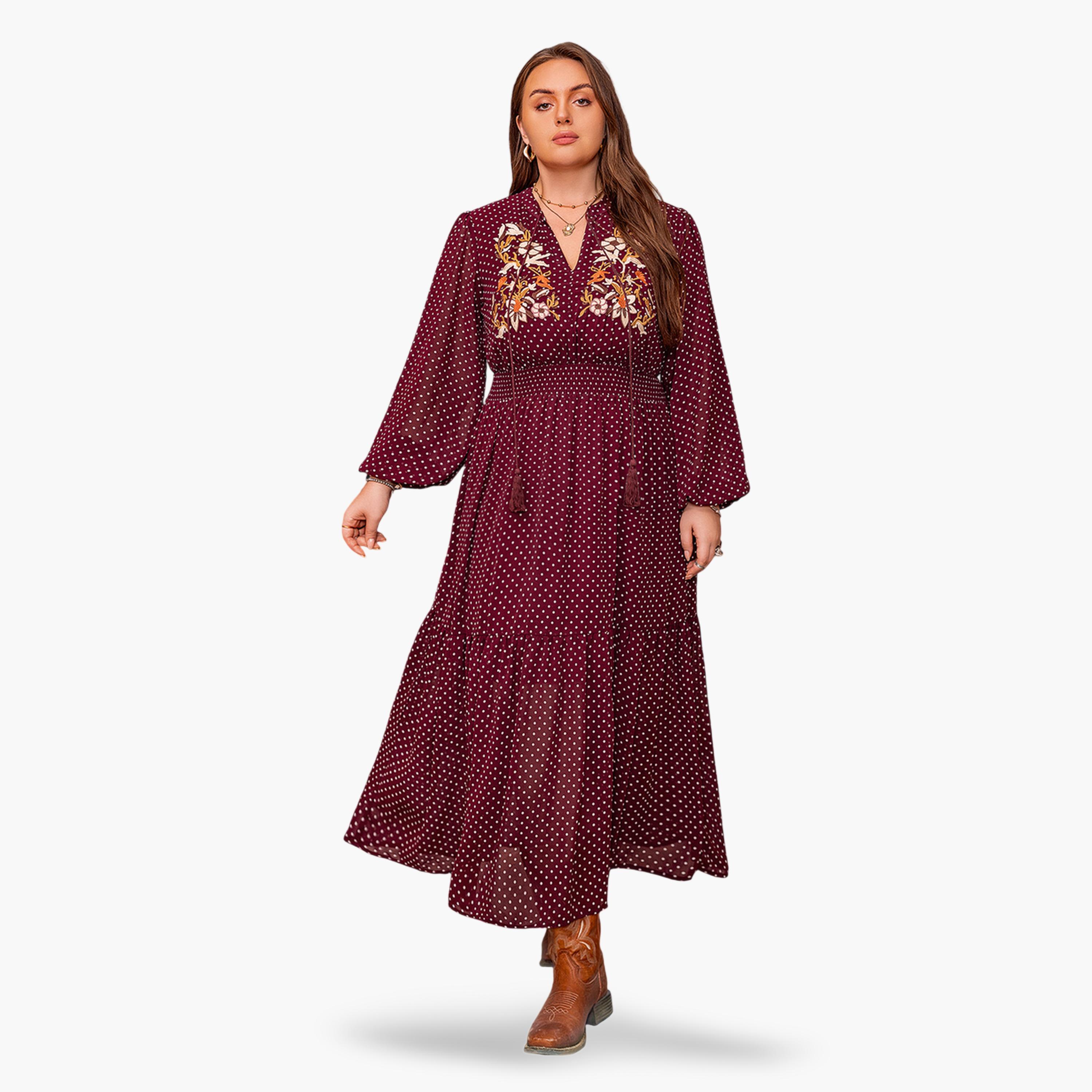 Take Two Elegant White A-Line Maxi Dress - Plus Size-women-clothing-dresses-image-1