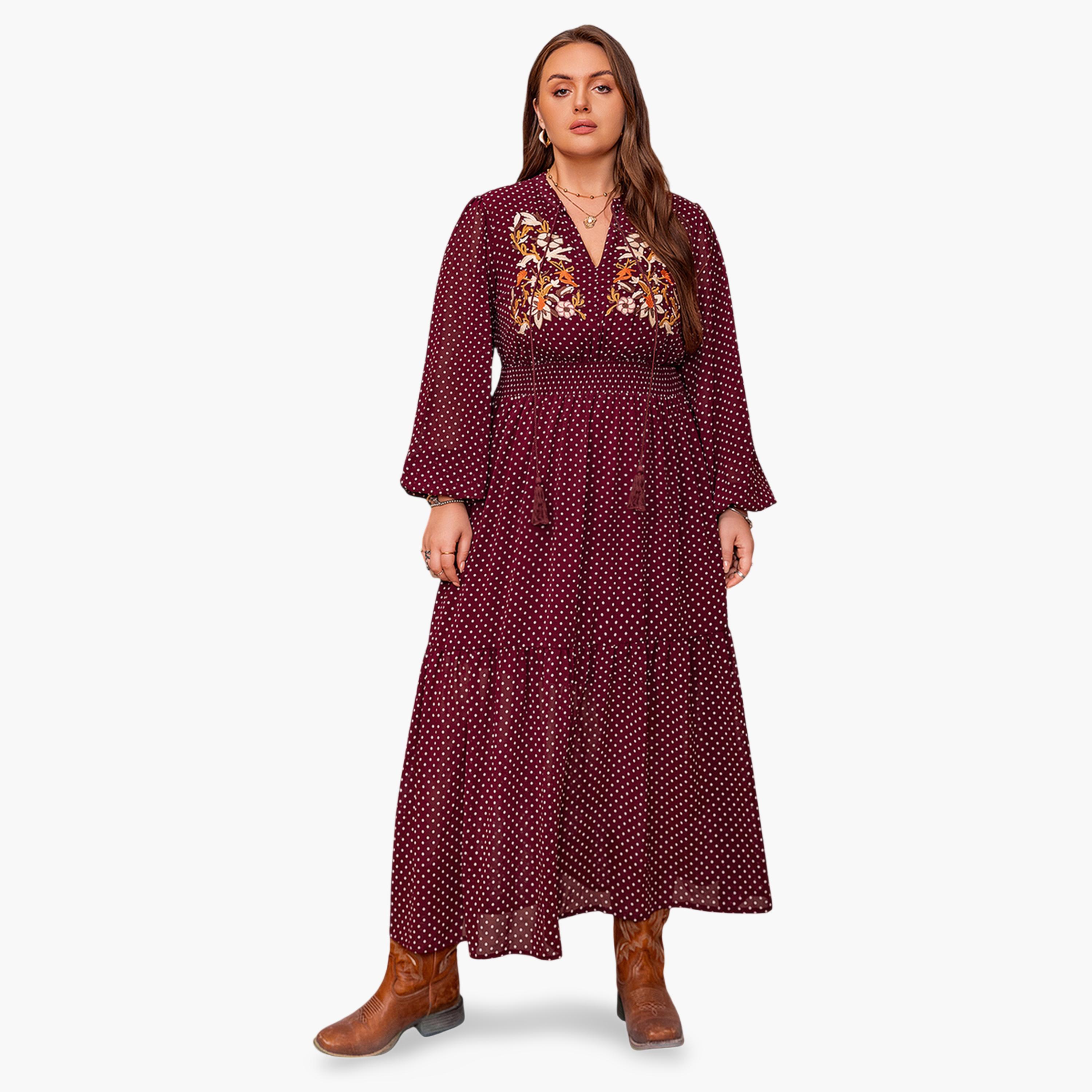 Take Two Elegant White A-Line Maxi Dress - Plus Size-women-clothing-dresses-image-3