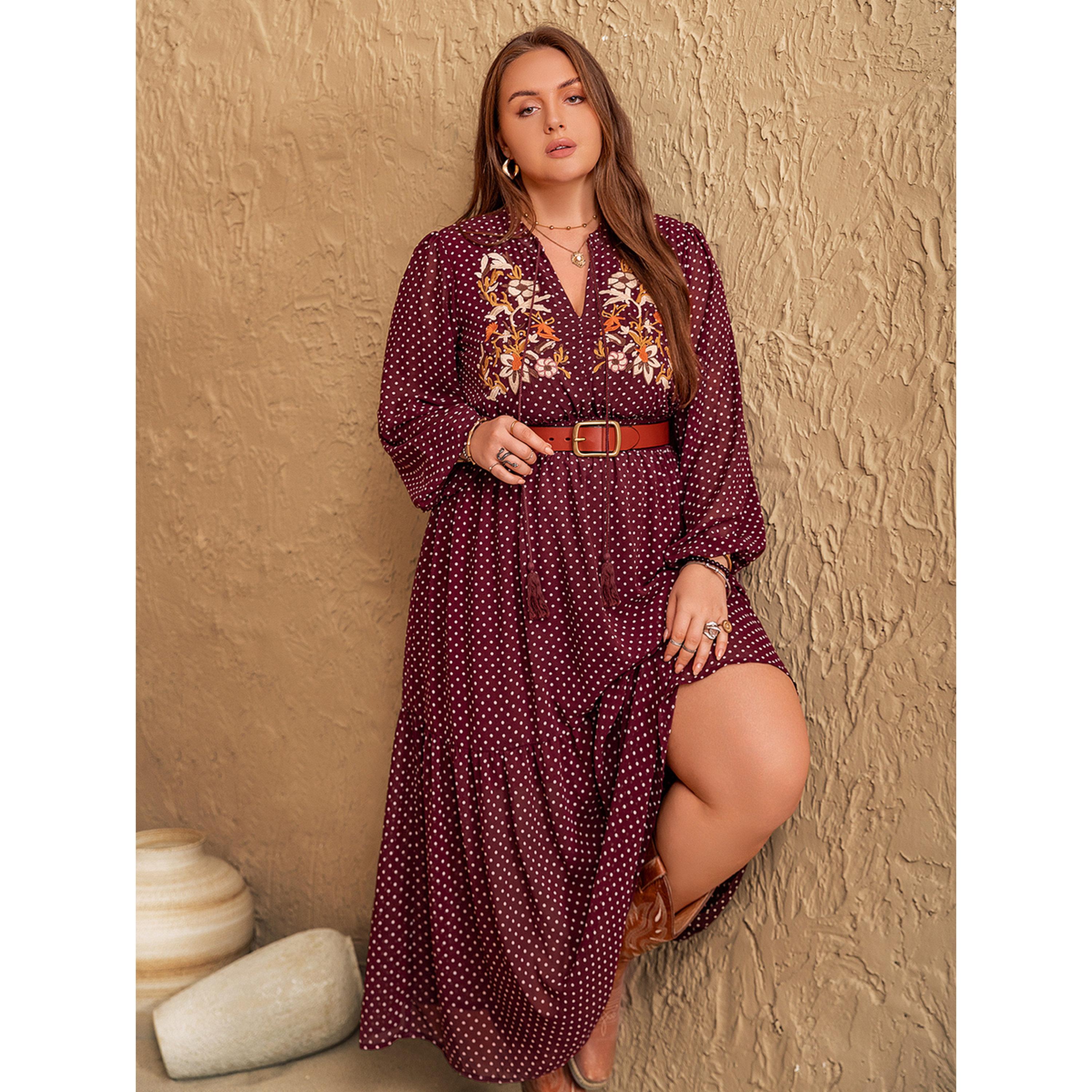 Take Two Elegant White A-Line Maxi Dress - Plus Size-women-clothing-dresses-image-5