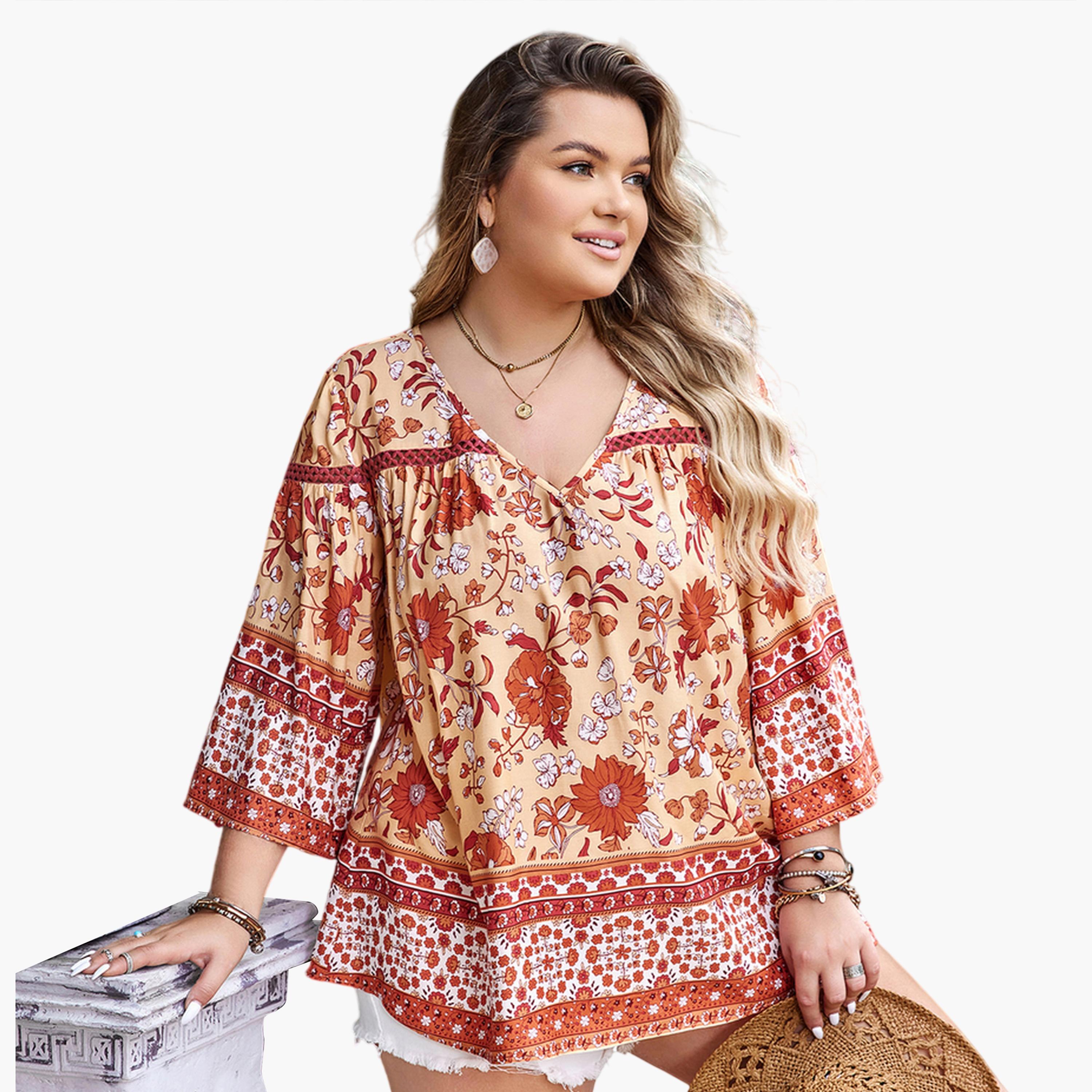 ????? ????? ?????? ????? ????? ???? ????? ????-women-clothing-plussize-shirtsandblouses-blouses-image-1