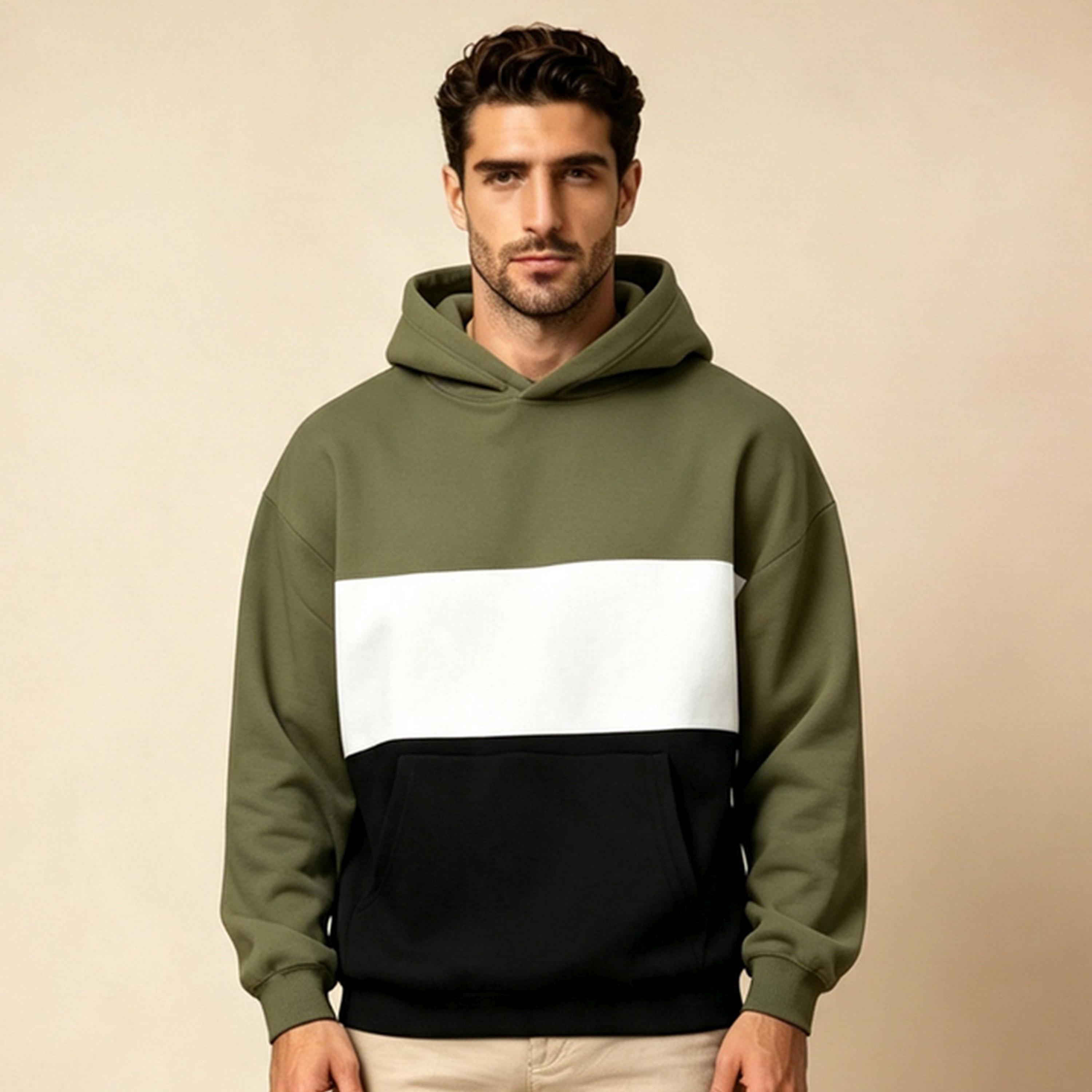 هودي بنمط كتل الالوان-men-winterwear-hoodiesandsweatshirts-image-1