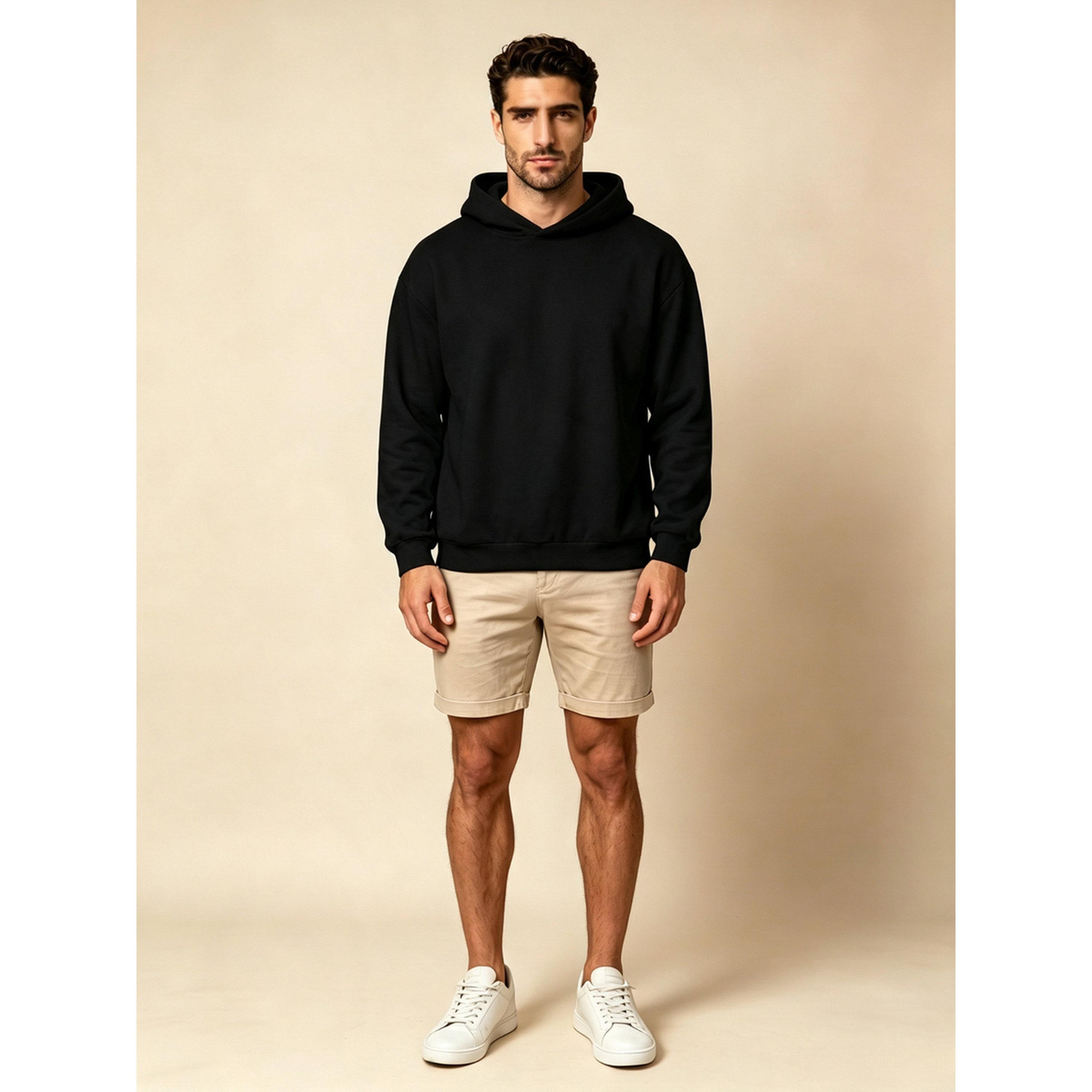 هودي سادة باللون الأسود-men-winterwear-hoodiesandsweatshirts-image-2