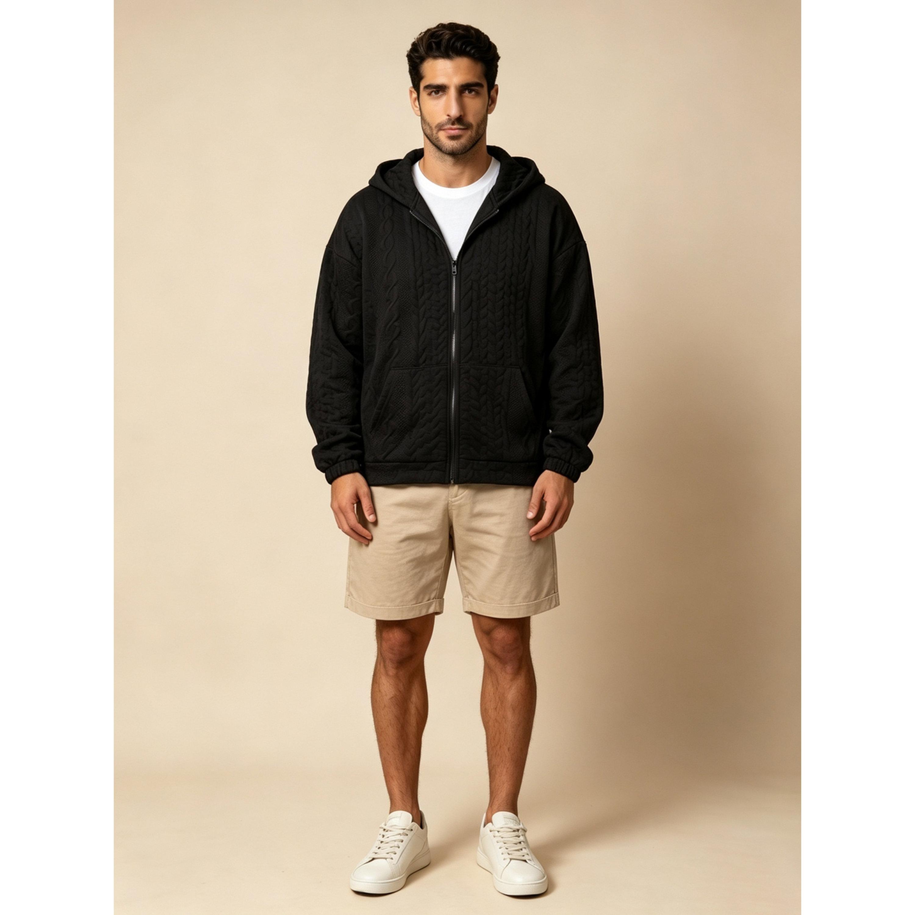 سويت شيرت هودي بسحاب باللون الأسود-men-winterwear-hoodiesandsweatshirts-image-2