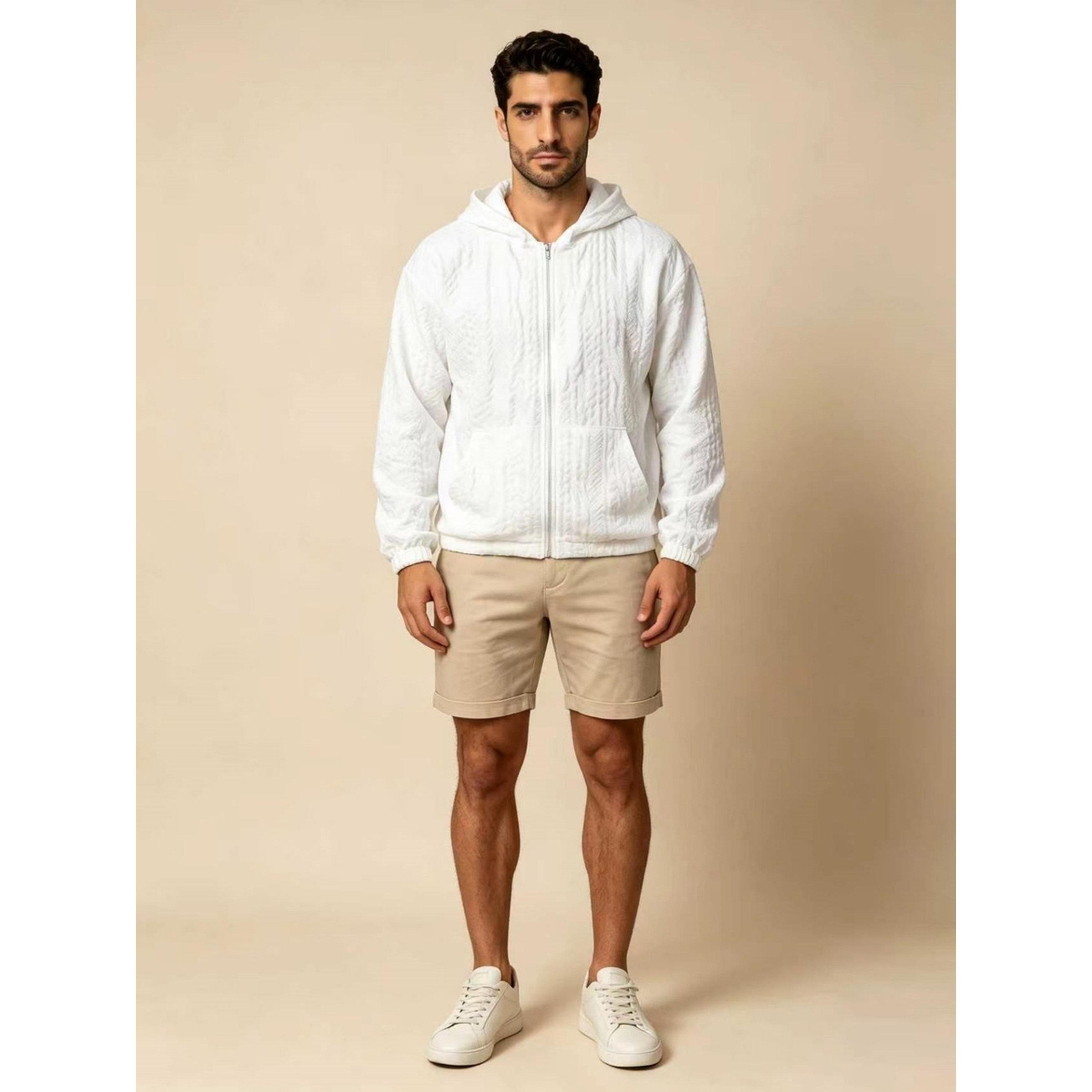 هودي مبطن بسحاب باللون الأبيض-men-winterwear-hoodiesandsweatshirts-image-2
