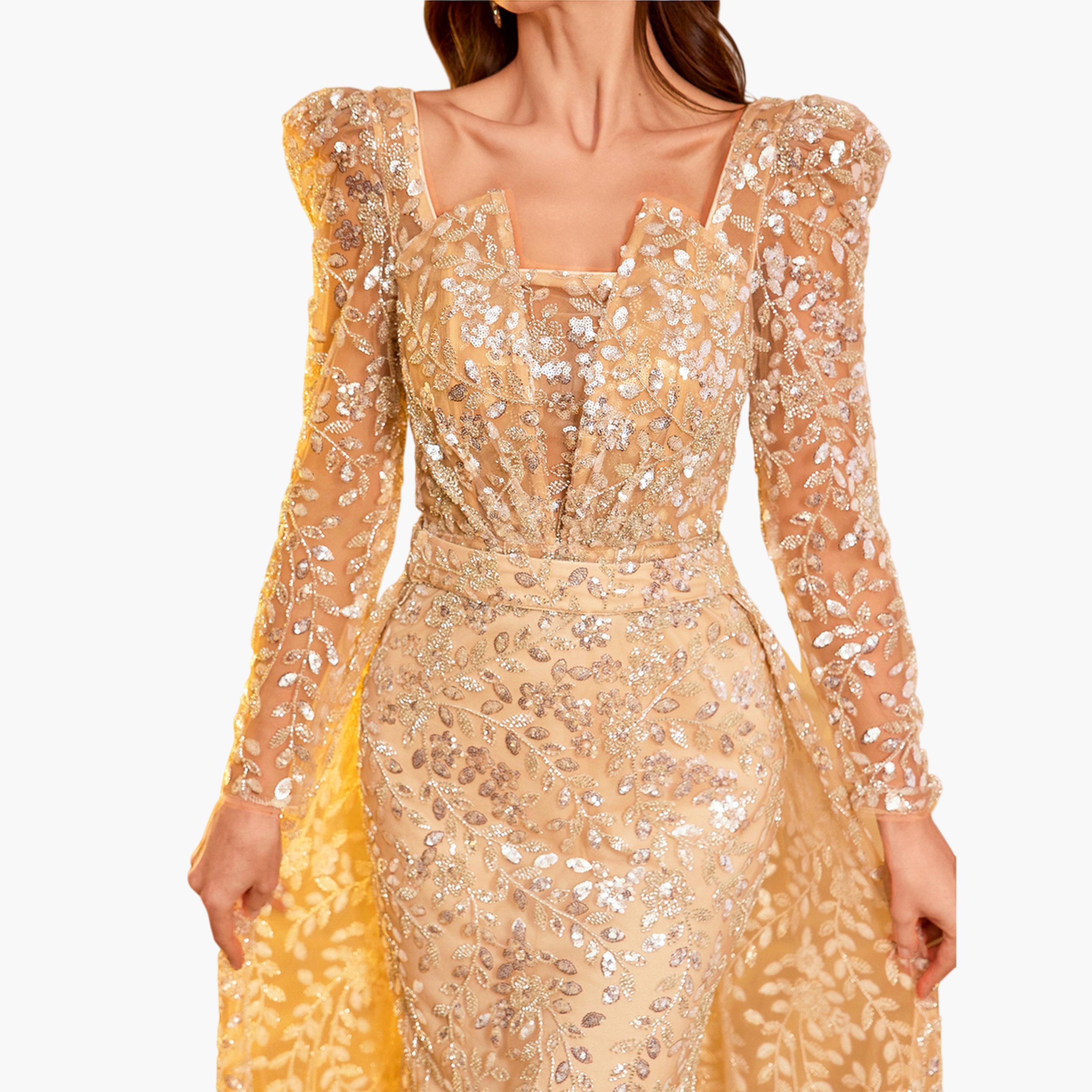 فستان سهرة طويل منسدل ومزين-women-clothing-dresses-image-5