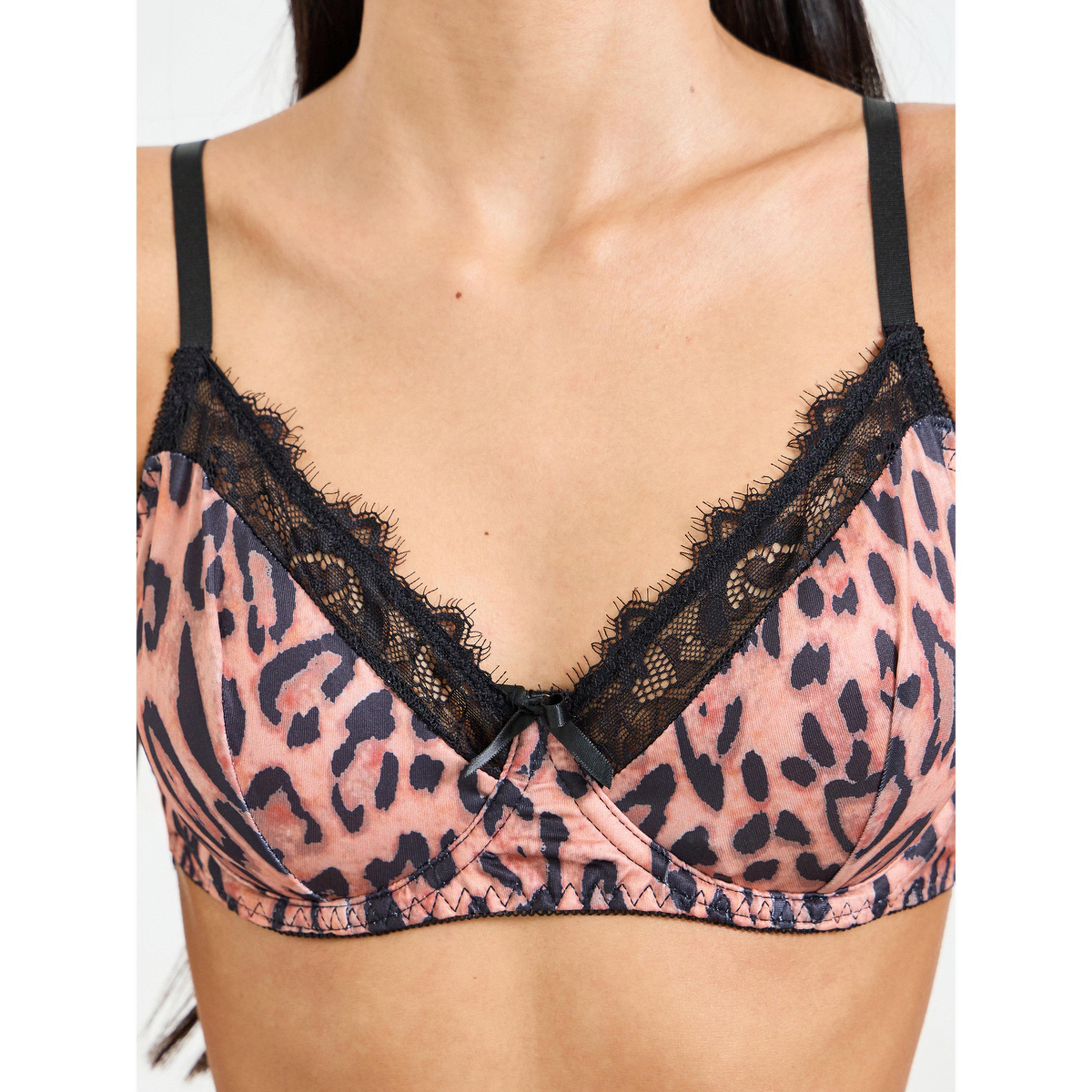 طقم لانجري ميدي بطبعة ليوبارد باللون البني-women-clothing-lingerie-lingeriesets-image-6