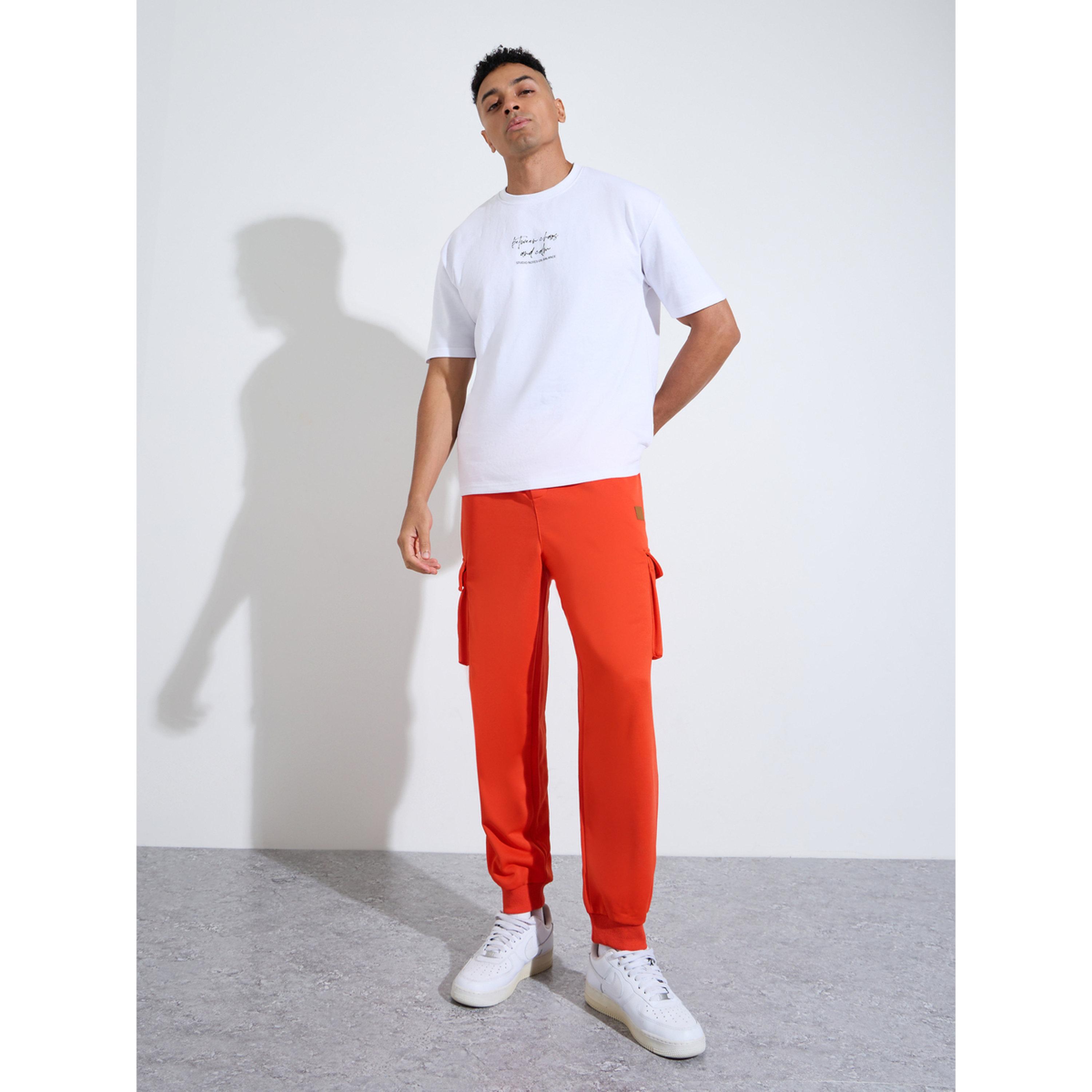 Take Two Men Solid Joggers with Drawstring-men-clothing-joggers-image-2