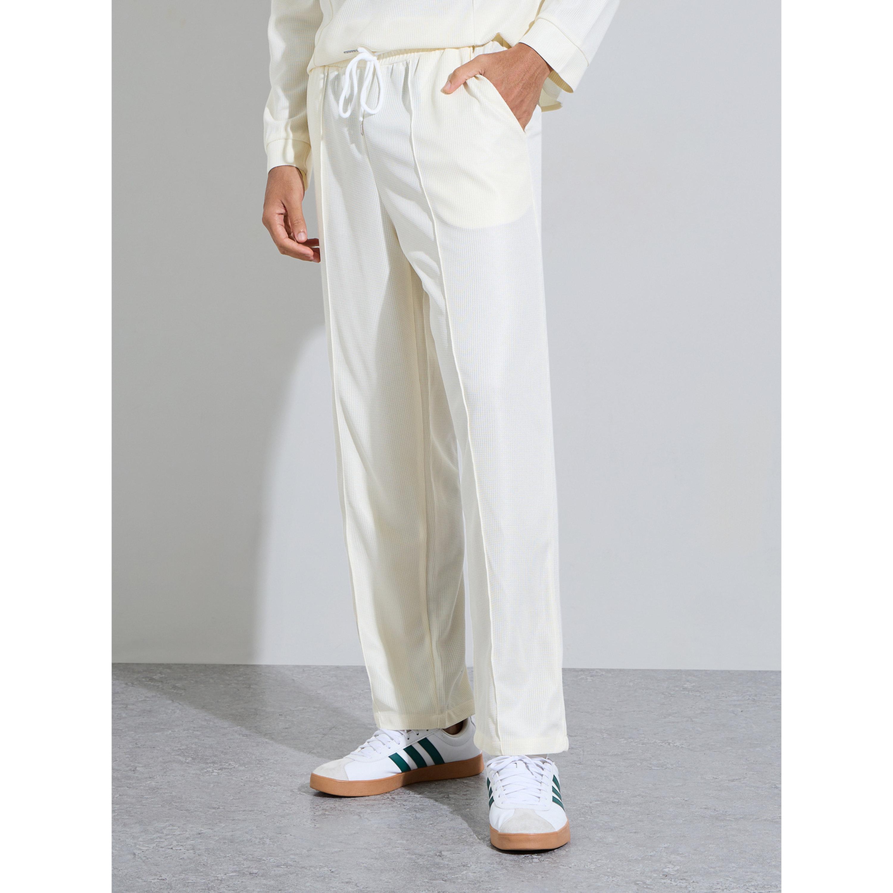Take Two Men Beige Long Sleeve Polo T-Shirt and Joggers Co-Ords-men-clothing-coordsets-image-4