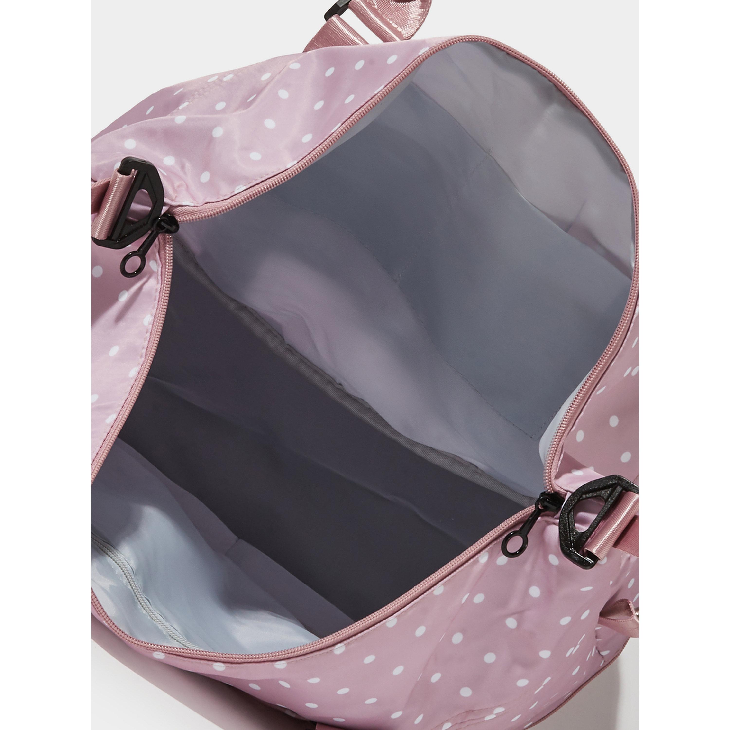 Styli Lilac Polka Dot Gym Bag-women-bagsandwallets-handbags-image-5