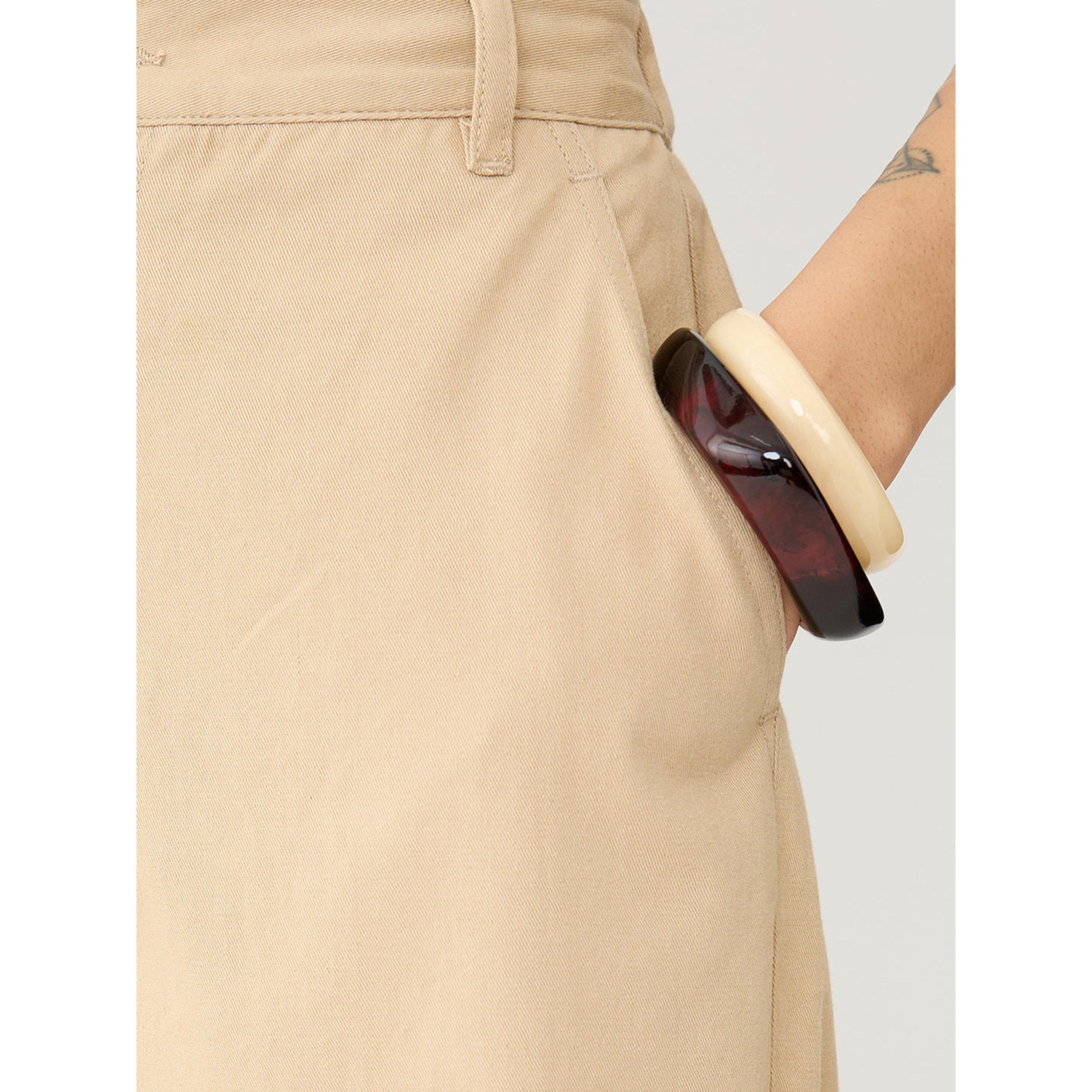 Femmella X Styli Beige Wide-Leg Trousers-women-clothing-joggers-image-4