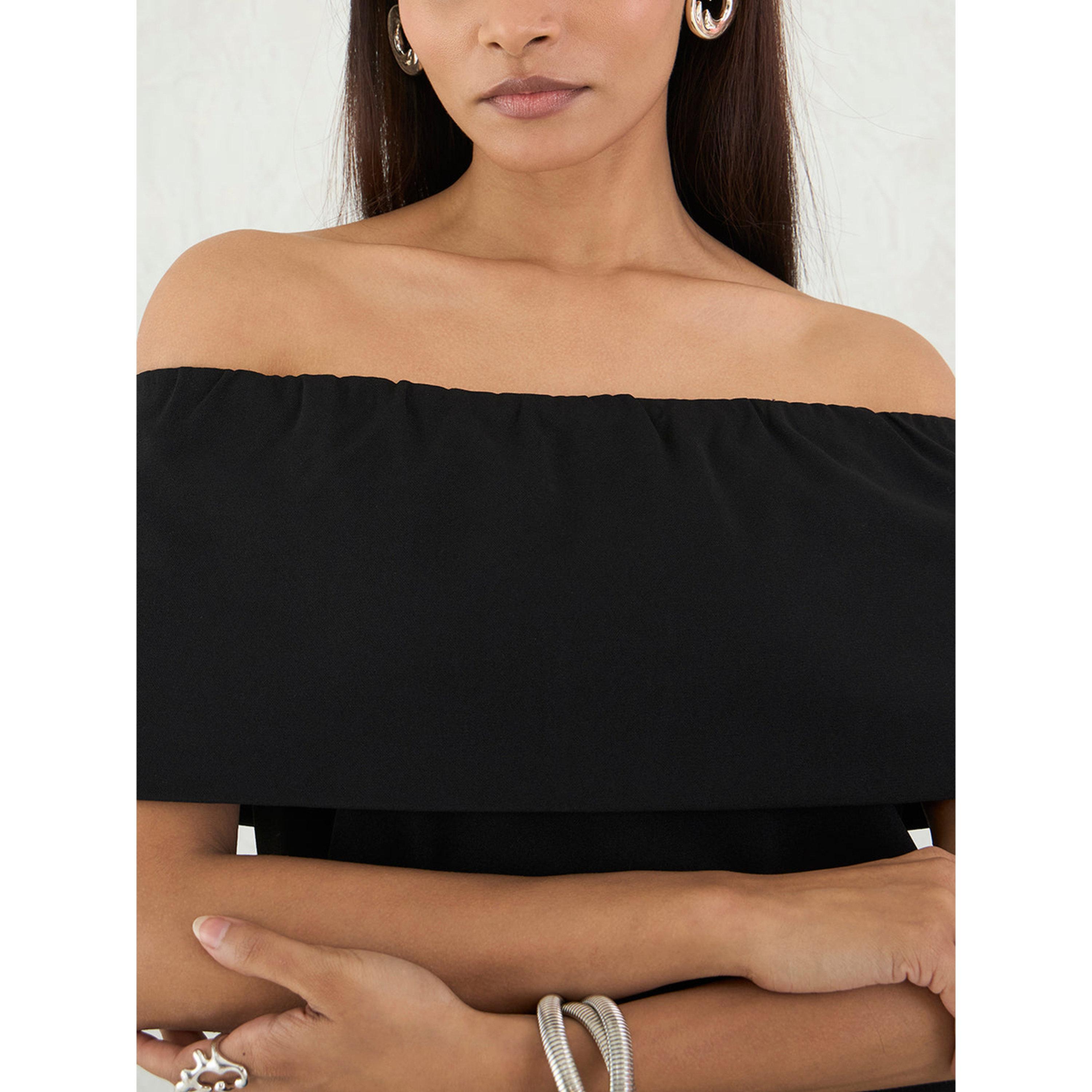 Femmella X Styli Black Bardot Off-Shoulder Sleeveless Top-women-clothing-shirtsandblouses-blouses-image-5