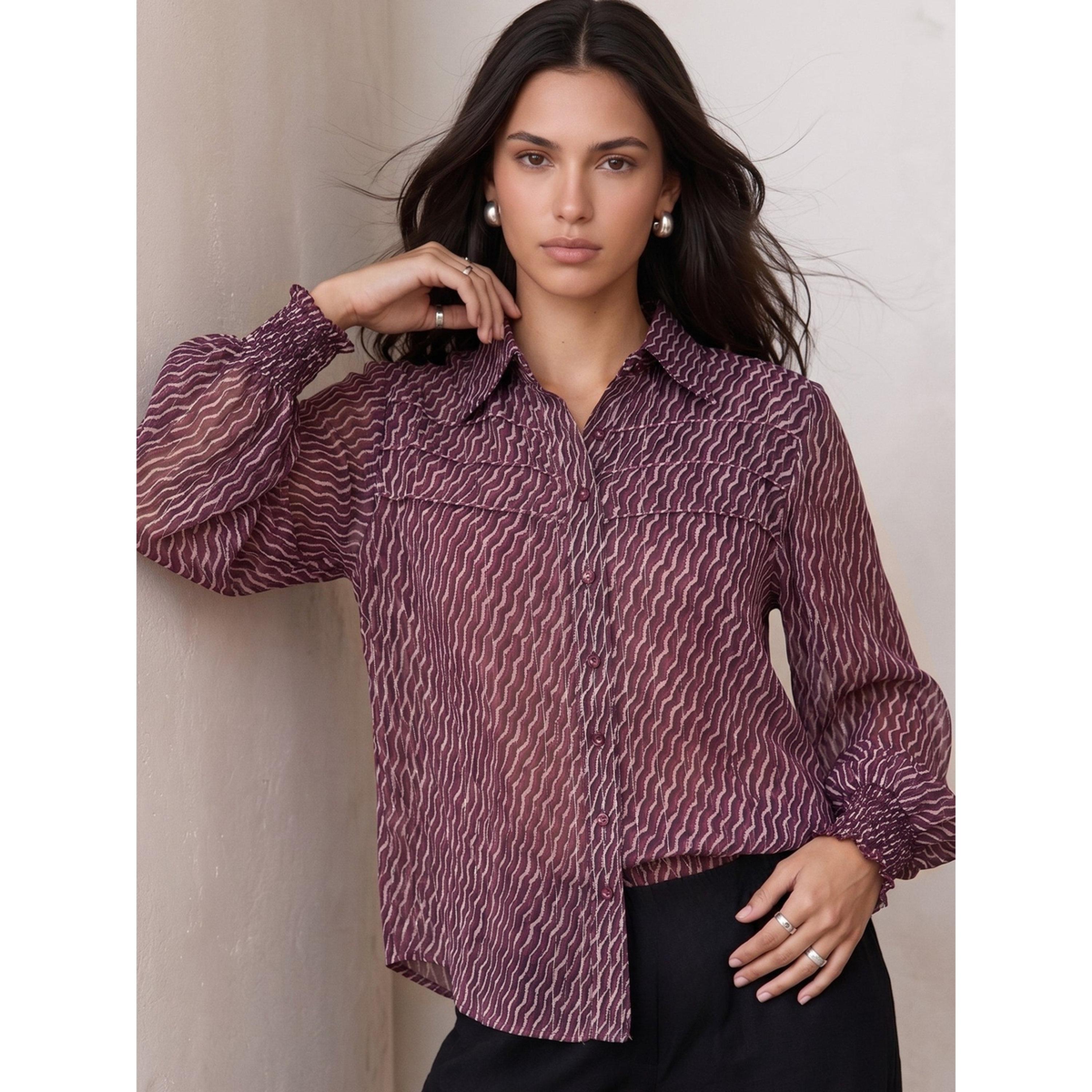 Outzidr X Styli Multi-Patterned Long Sleeve Shirt-women-clothing-shirtsandblouses-shirts-image-4