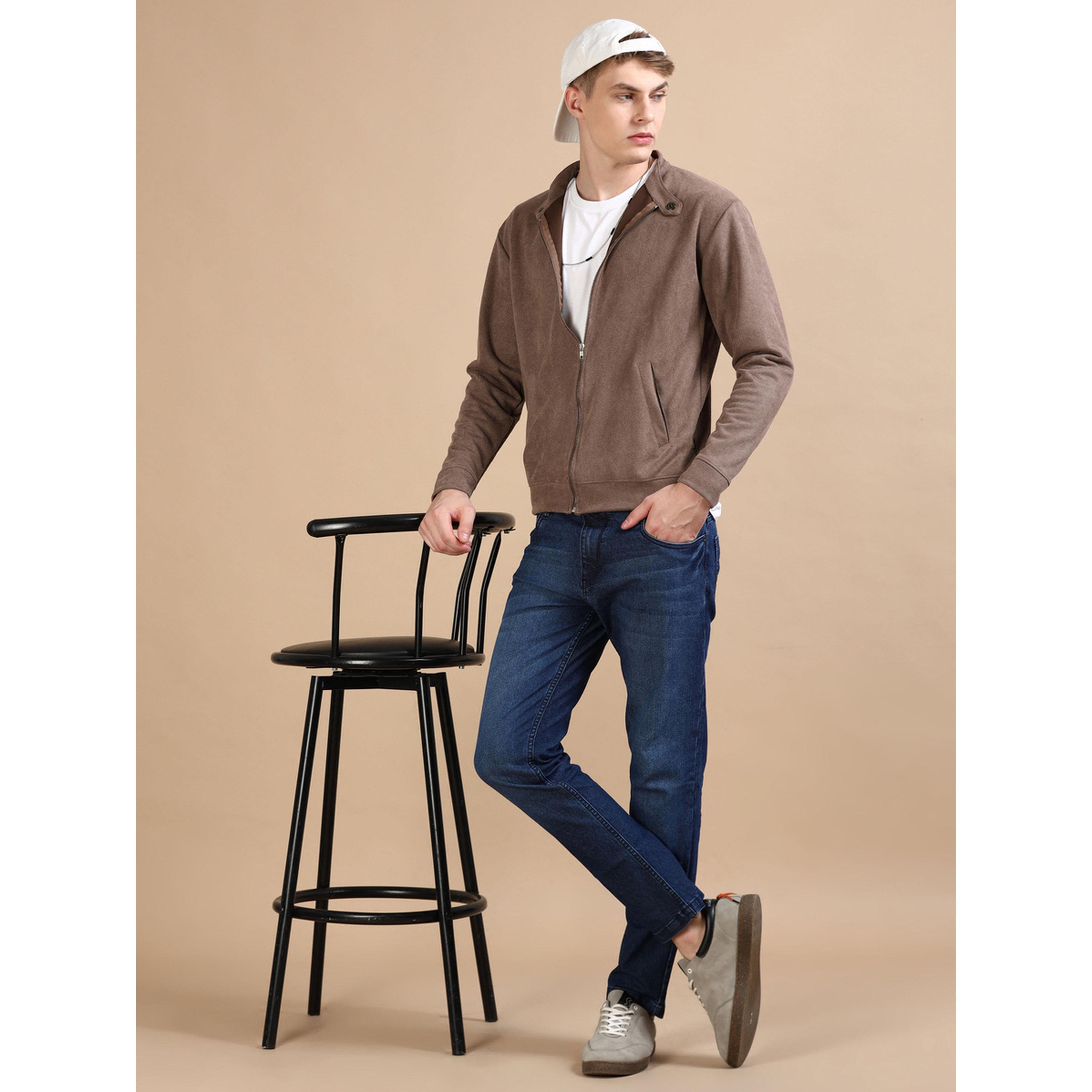 جاكيت سادة بسحاب باللون النحاسي-men-clothing-jacketsandblazers-jackets-image-2