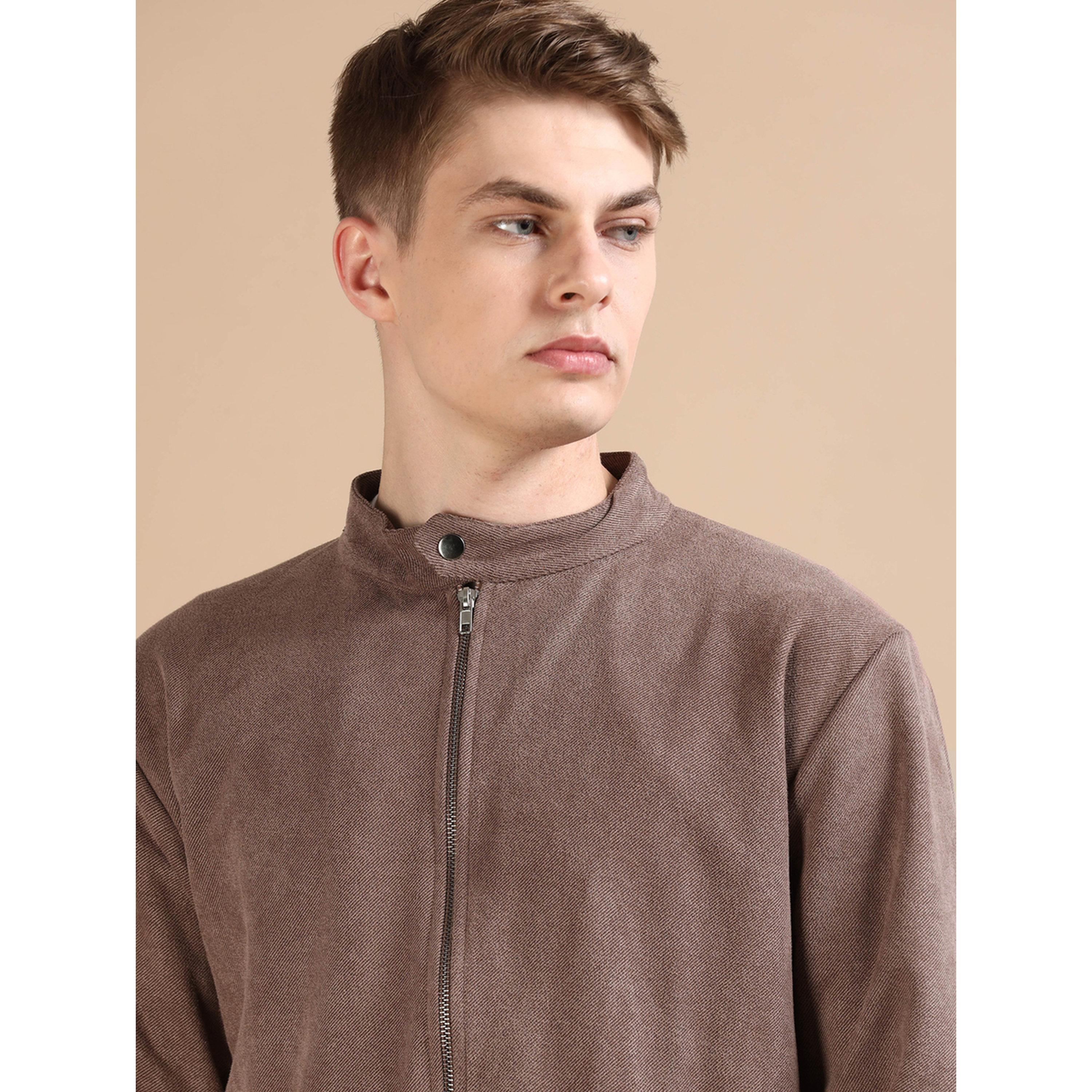 جاكيت سادة بسحاب باللون النحاسي-men-clothing-jacketsandblazers-jackets-image-6