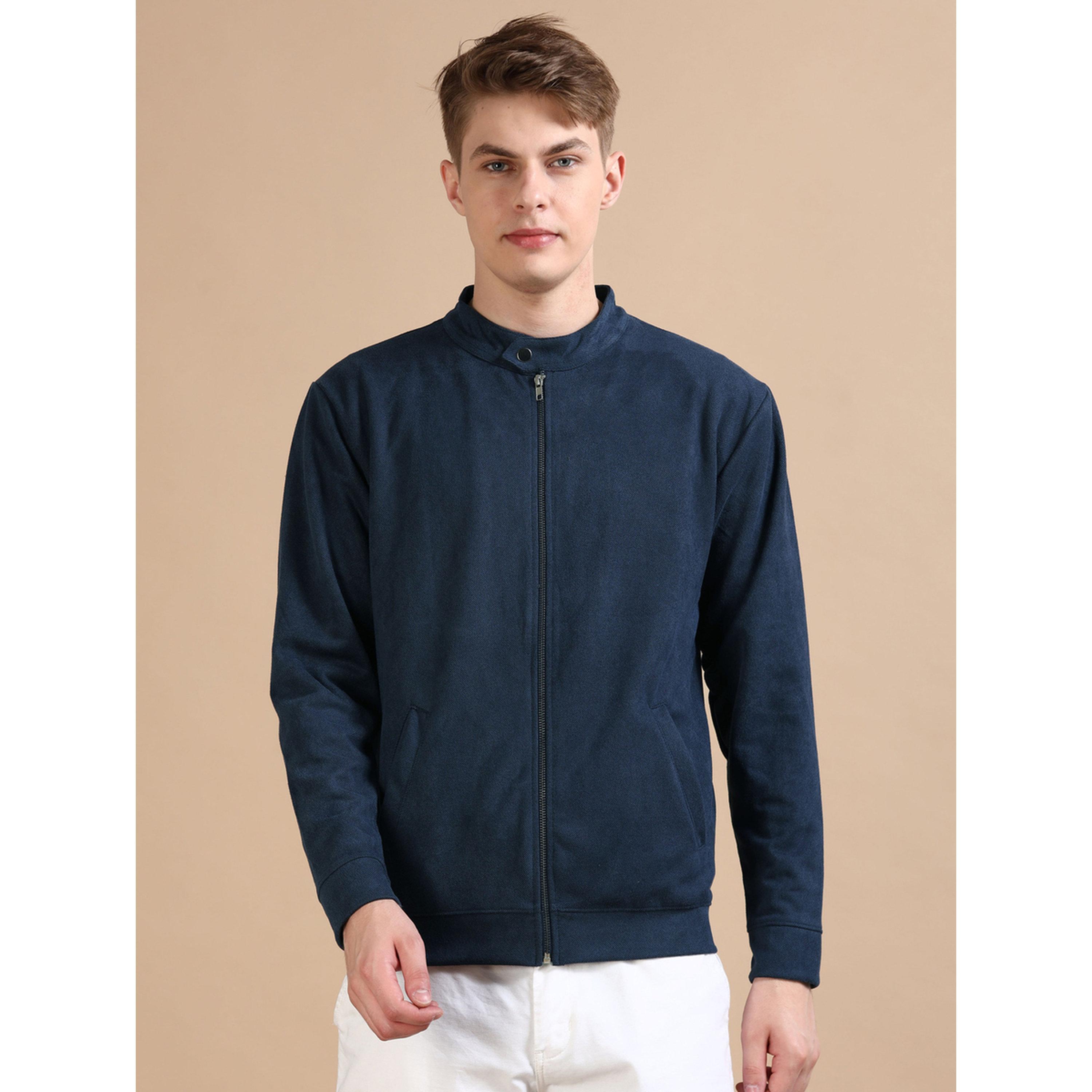 جاكيت سادة بسحاب باللون الأزرق-men-clothing-jacketsandblazers-jackets-image-1