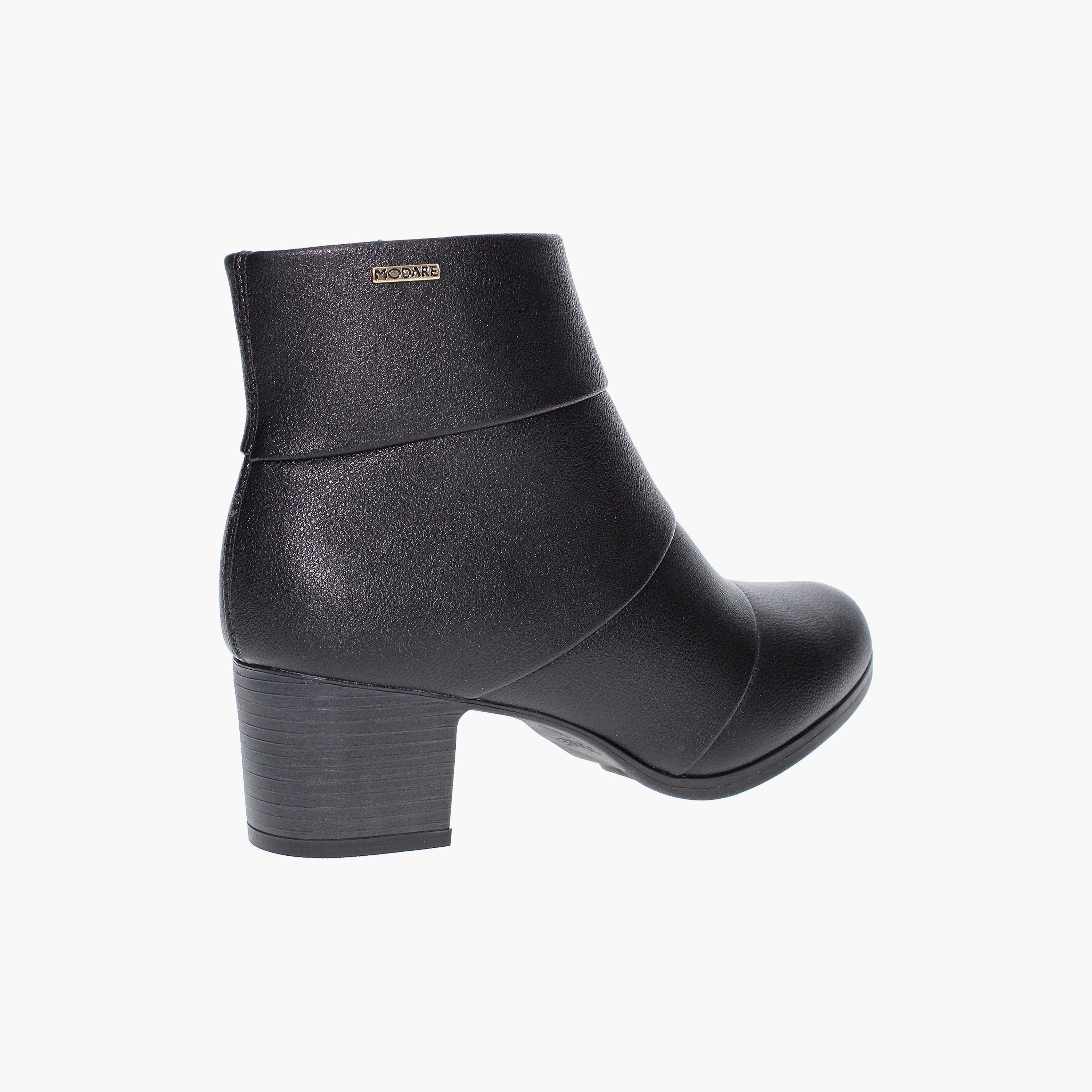Modare by Geoomnii Juliana Women's Block Heel Boots with Zip Closure       -women-shoes-boots-image-3