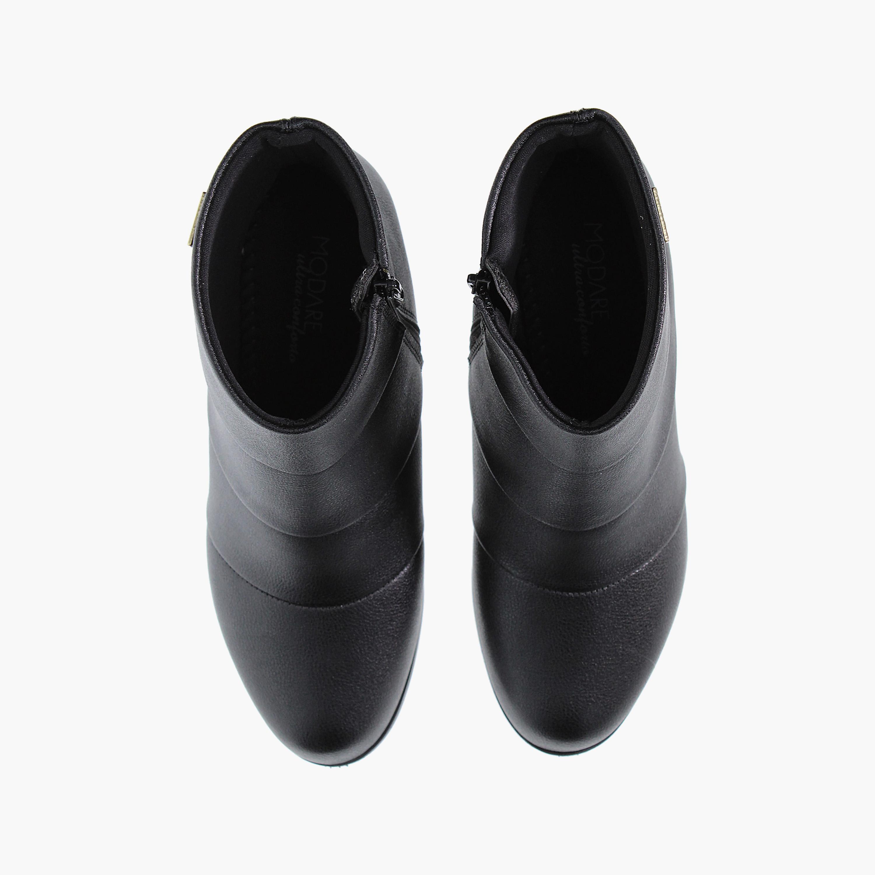 Modare by Geoomnii Juliana Women's Block Heel Boots with Zip Closure       -women-shoes-boots-image-5
