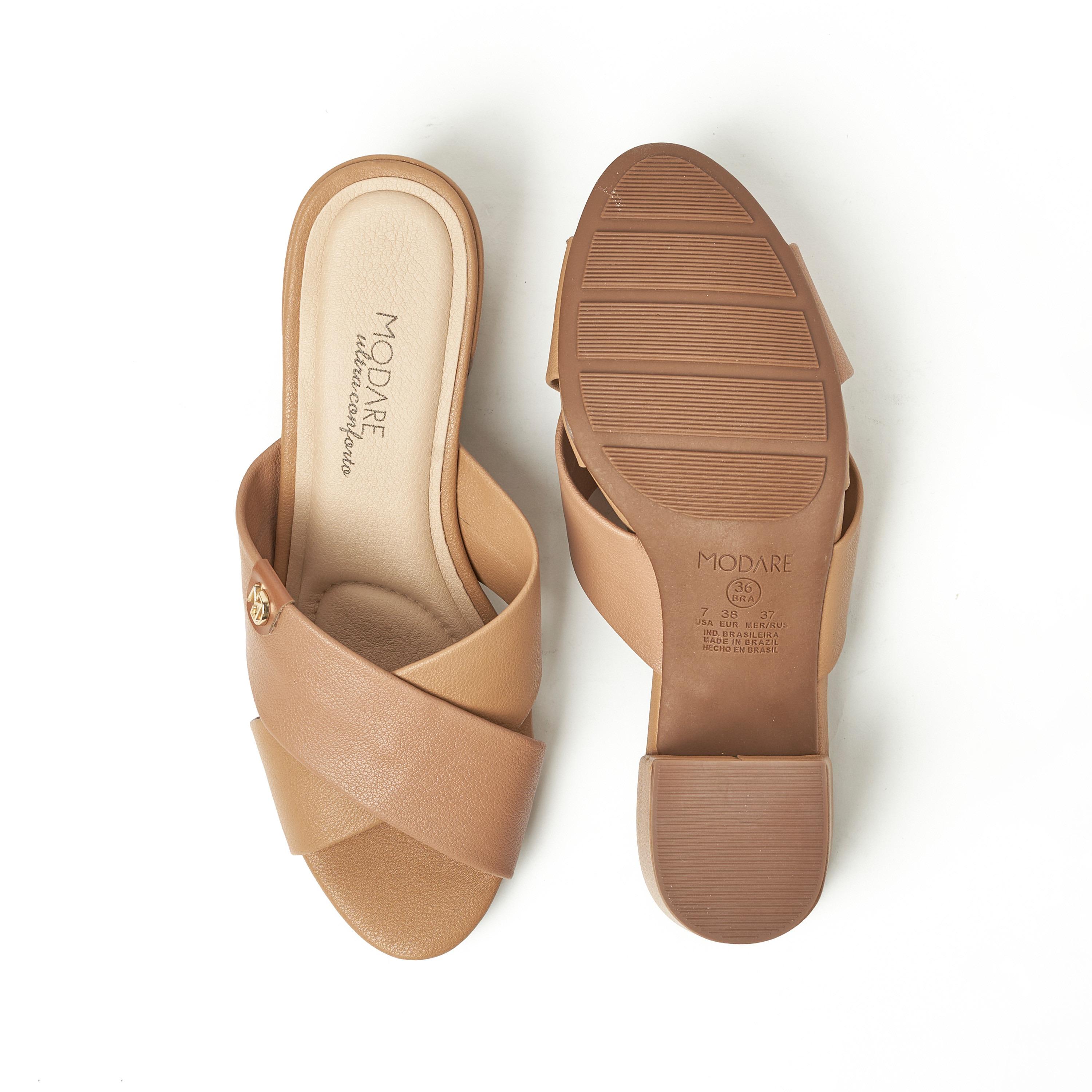  مودير- صندل نسائي سهل الارتداء كعب مربع بحزام متقاطع | 7109-466-21793-91345-women-shoes-heels-image-3