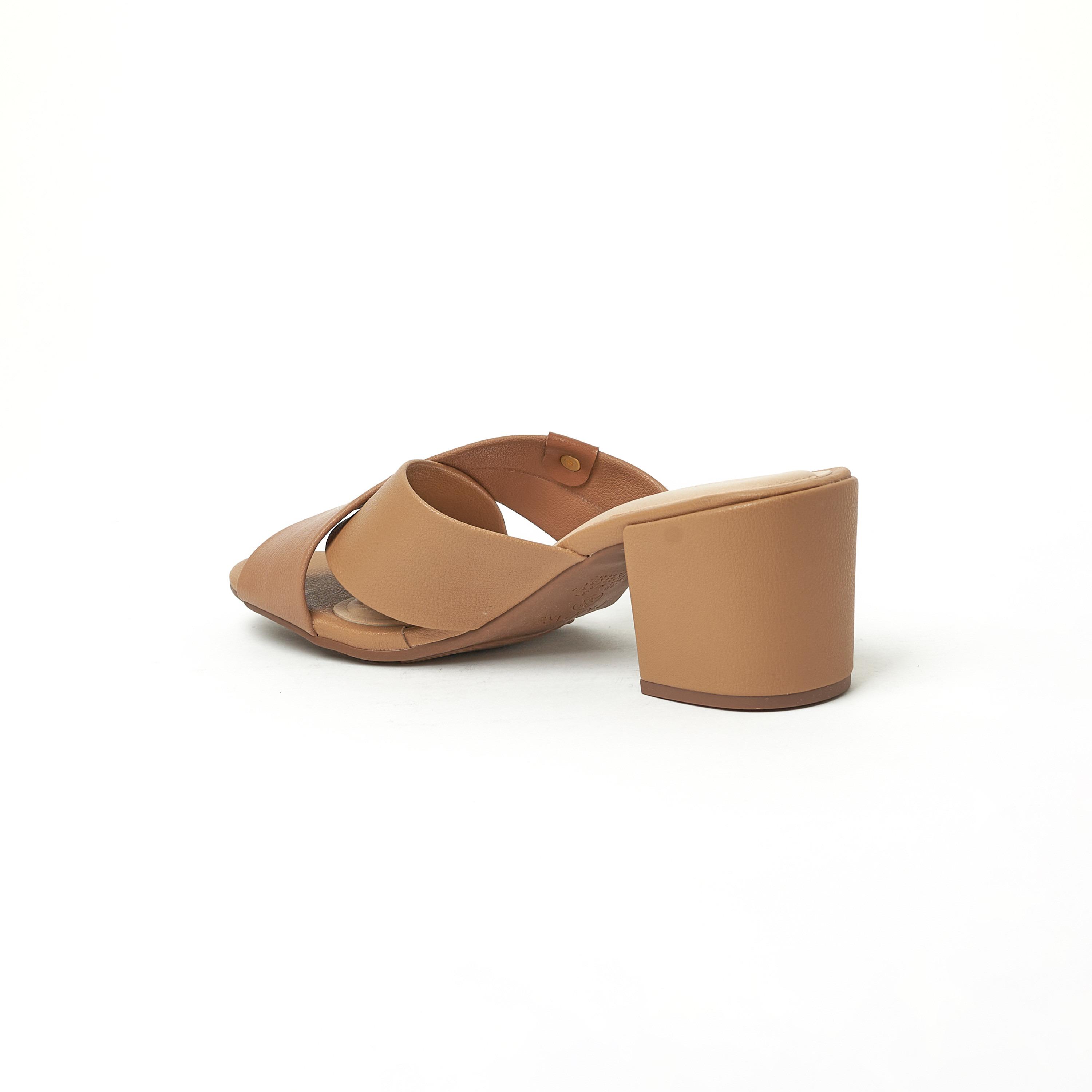  مودير- صندل نسائي سهل الارتداء كعب مربع بحزام متقاطع | 7109-466-21793-91345-women-shoes-heels-image-4