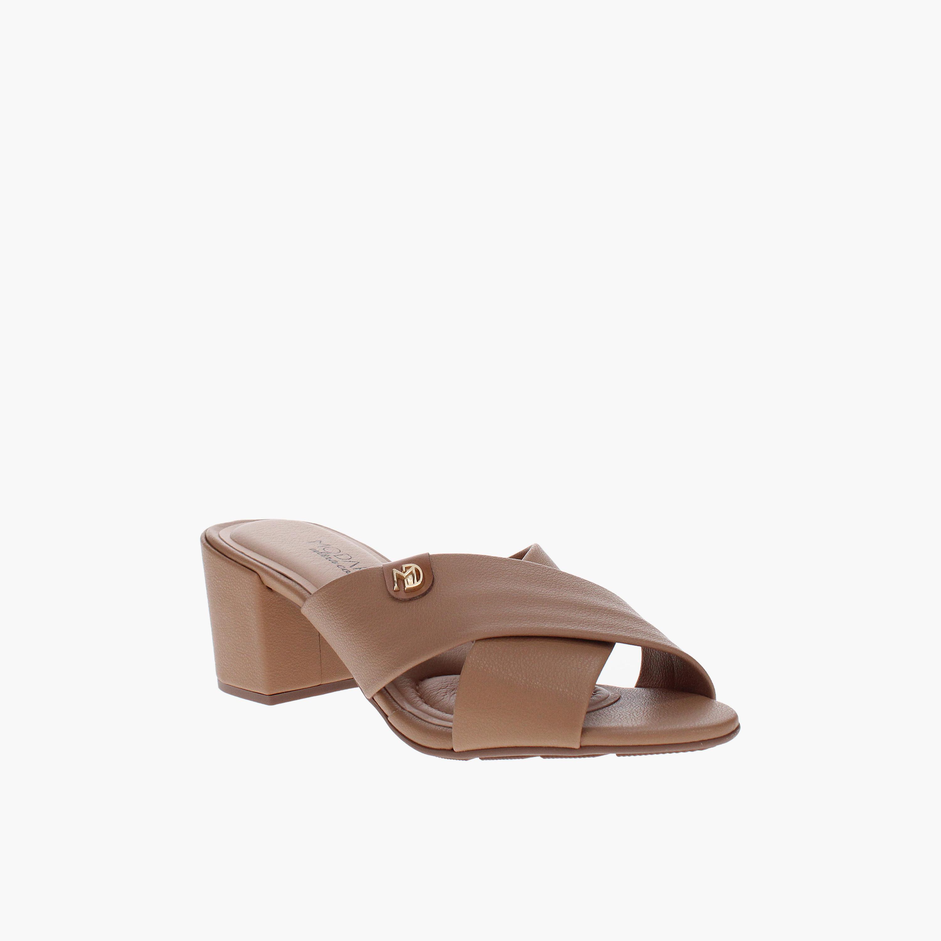 مودير - شبشب نسائي كعب عريض سهل الارتداء | 7109-466-21793-96781-women-shoes-sandals-heeled-image-1