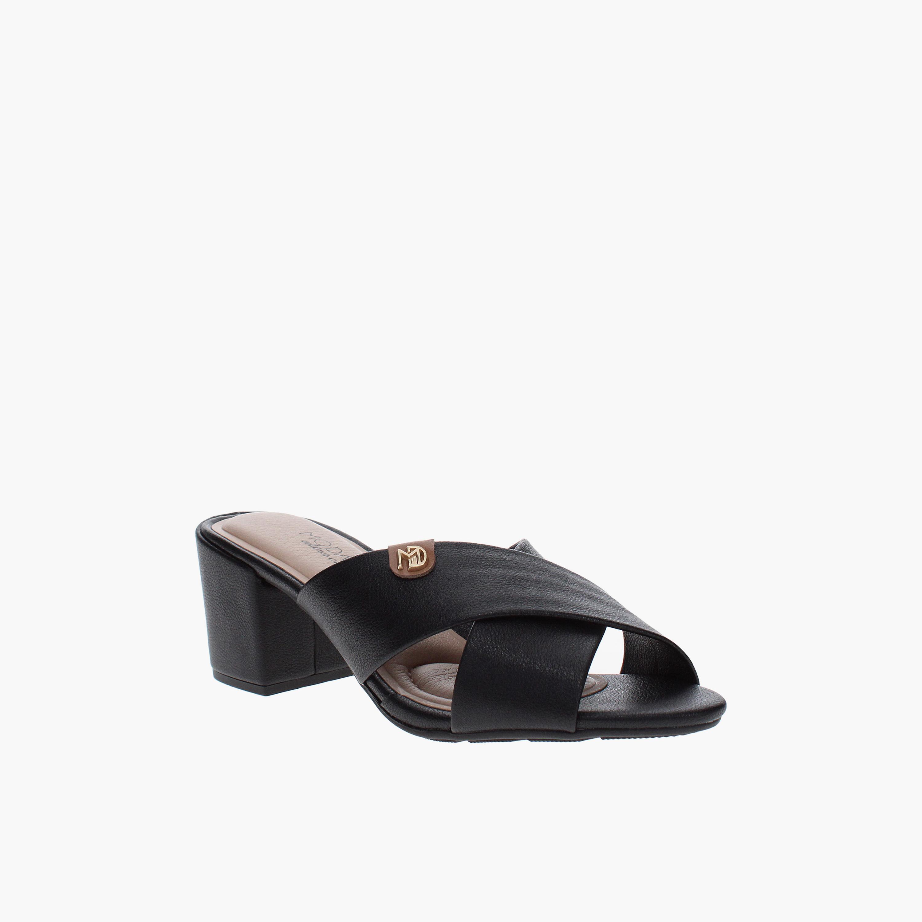 مودير - شبشب نسائي كعب عريض سهل الارتداء | 7109-466-21793-96782-women-shoes-sandals-heeled-image-1