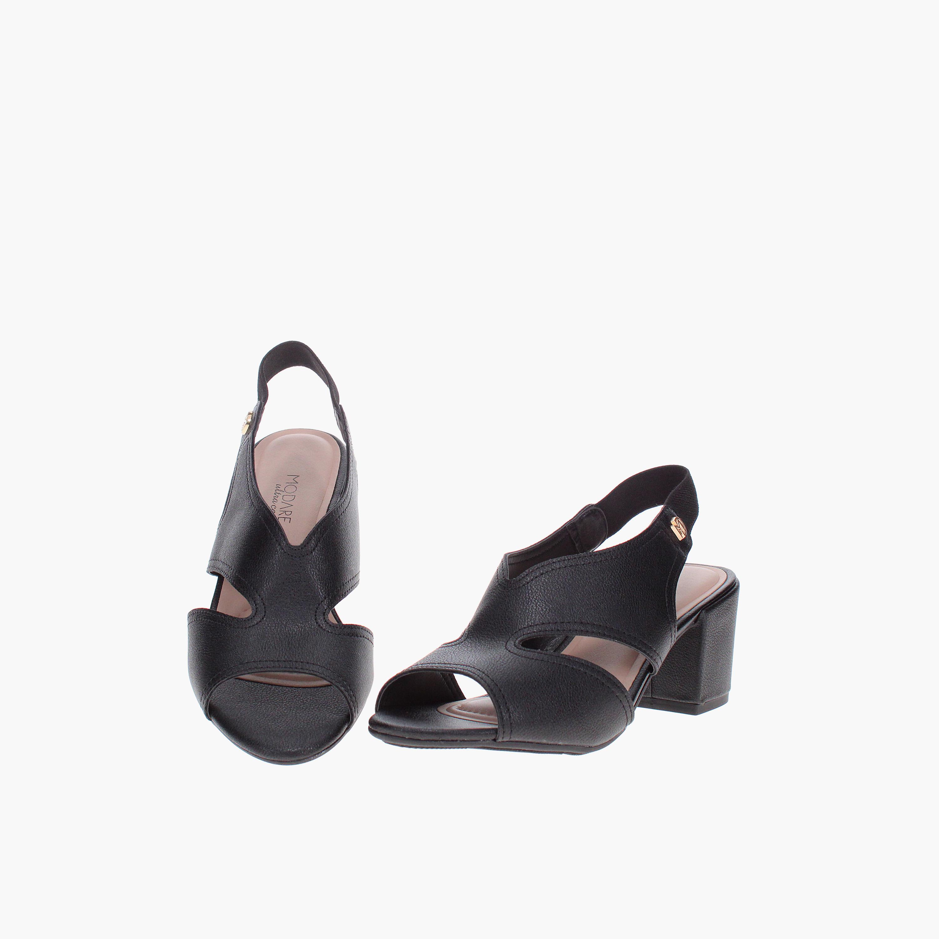Modare by Geoomnii Women's Elastic Block Heels | 7109-481-28630-15745         -women-shoes-sandals-heeled-image-3