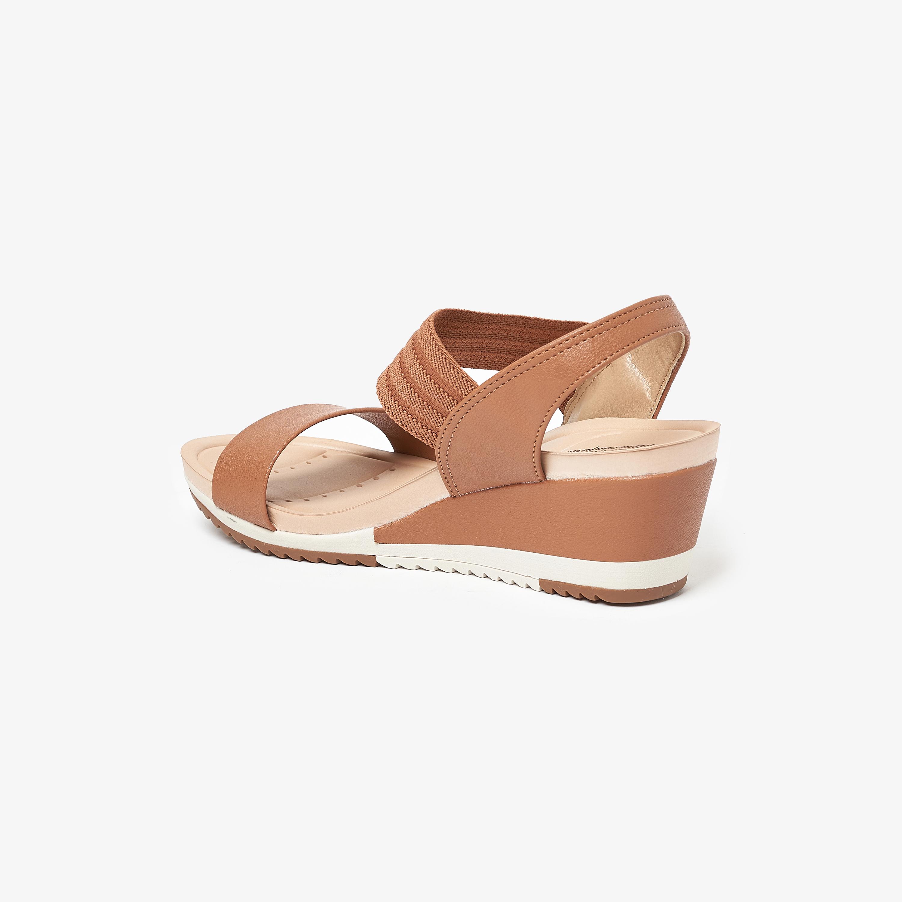 Modare by Geoomnii Women's Wedge Sandals with Sling Back | 7123-107-24456       -women-shoes-heels-image-13