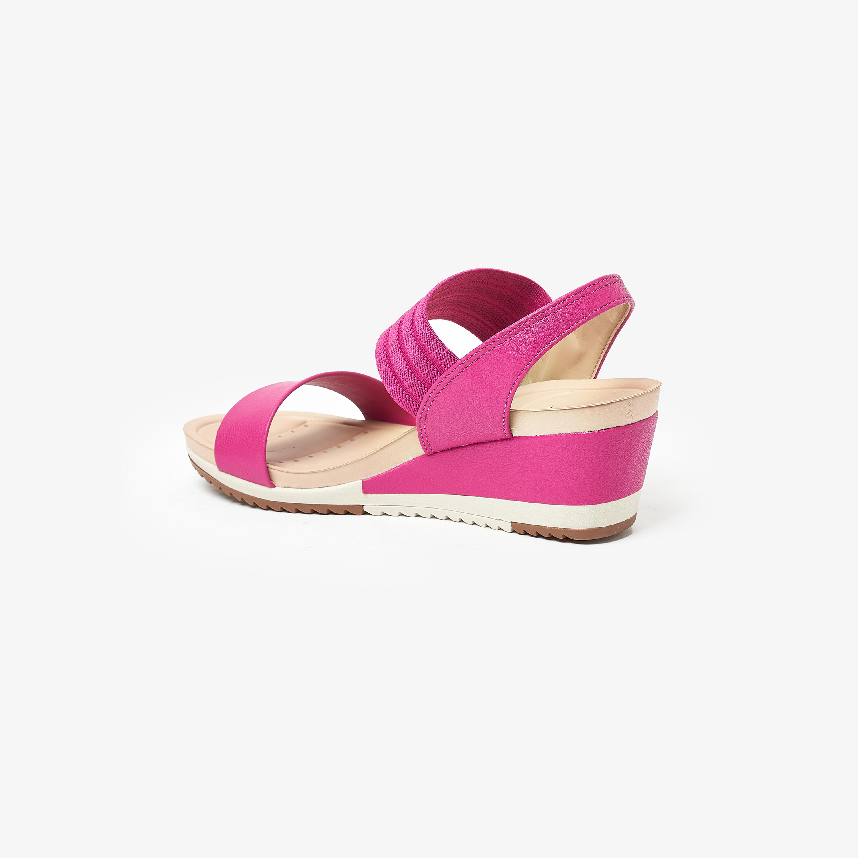 Modare by Geoomnii Women's Wedge Sandals with Sling Back | 7123-107-24456       -women-shoes-heels-image-18