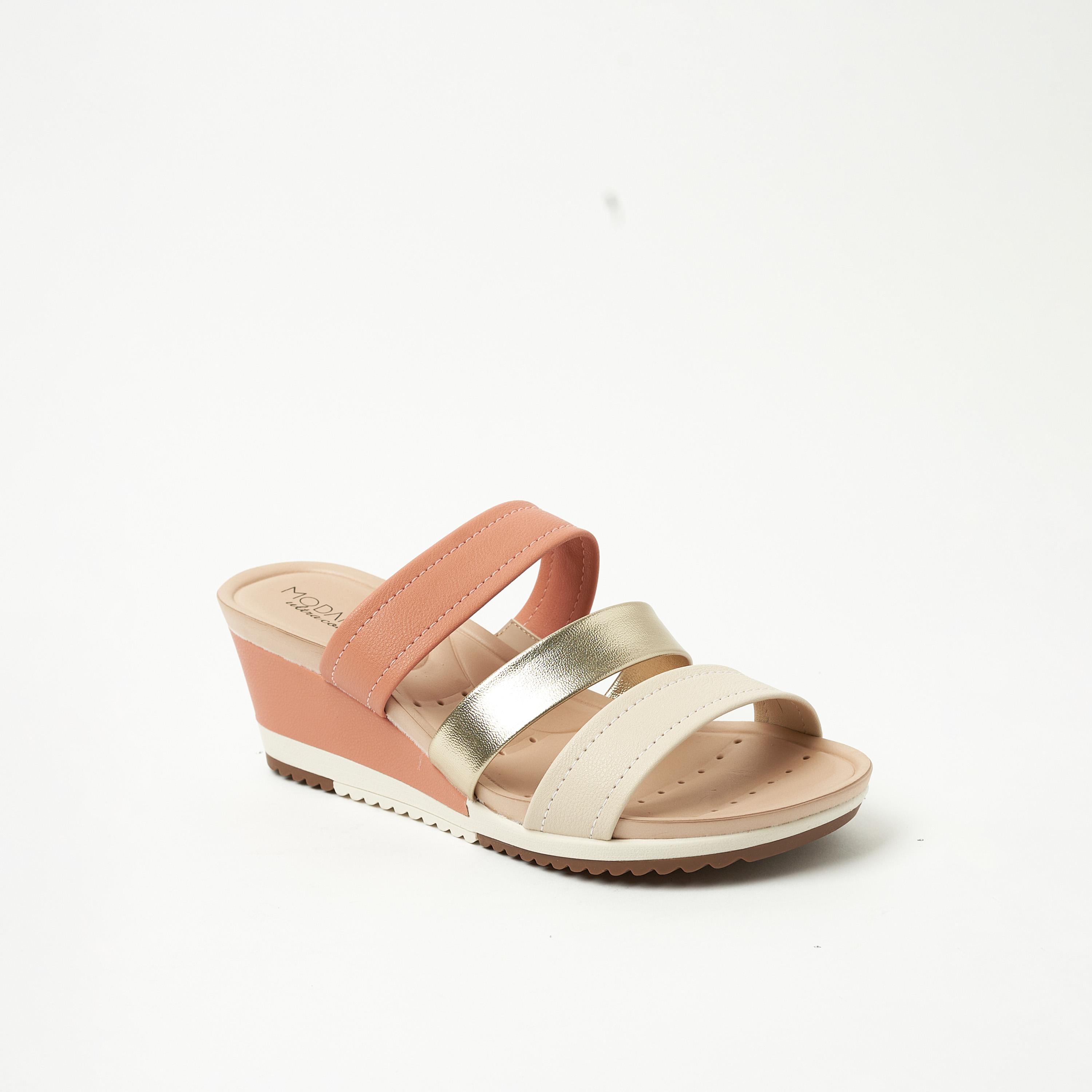 مودير - حذاء نسائي بكعب عريض سهل الارتداء | 7123-139-22555-94416-women-shoes-sandals-heeled-image-1