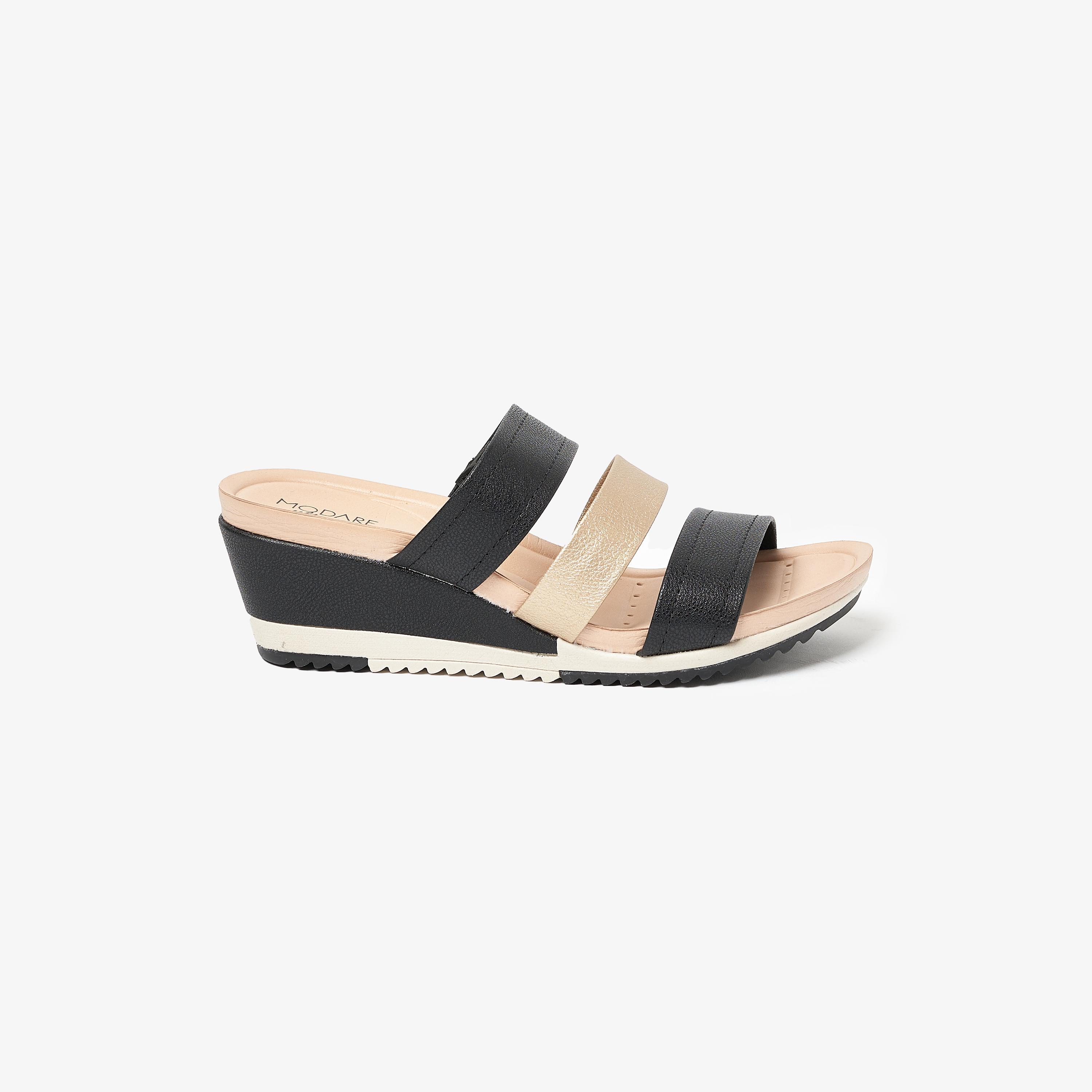 حذاء ويدج من موداري ذو كعب عريض مفتوح عند الأصابع | 7123-139-24459-women-shoes-heels-image-2