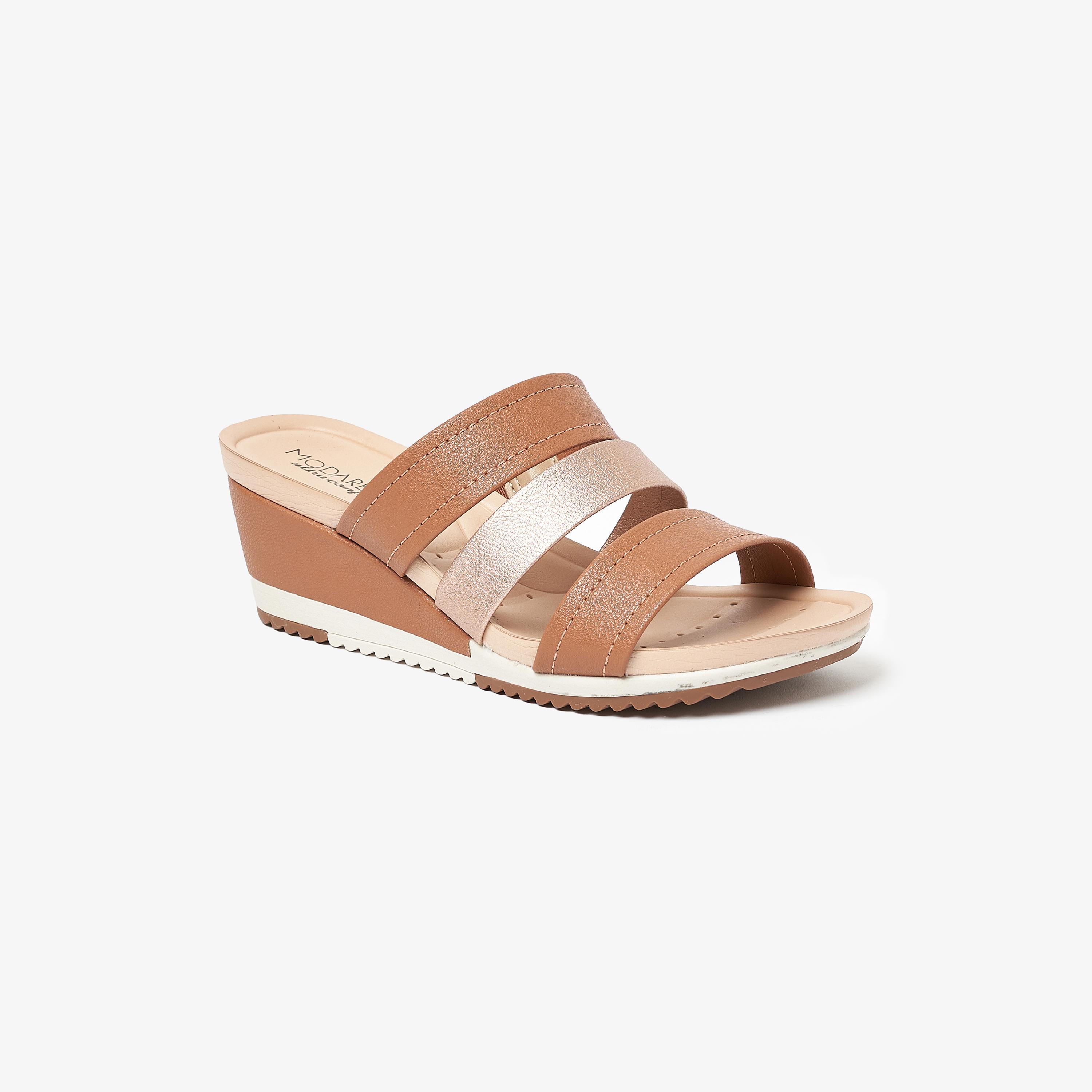 Modare by Geoomnii Women's Open Toe Wedges | 7123-139-24459         -women-shoes-heels-image-6