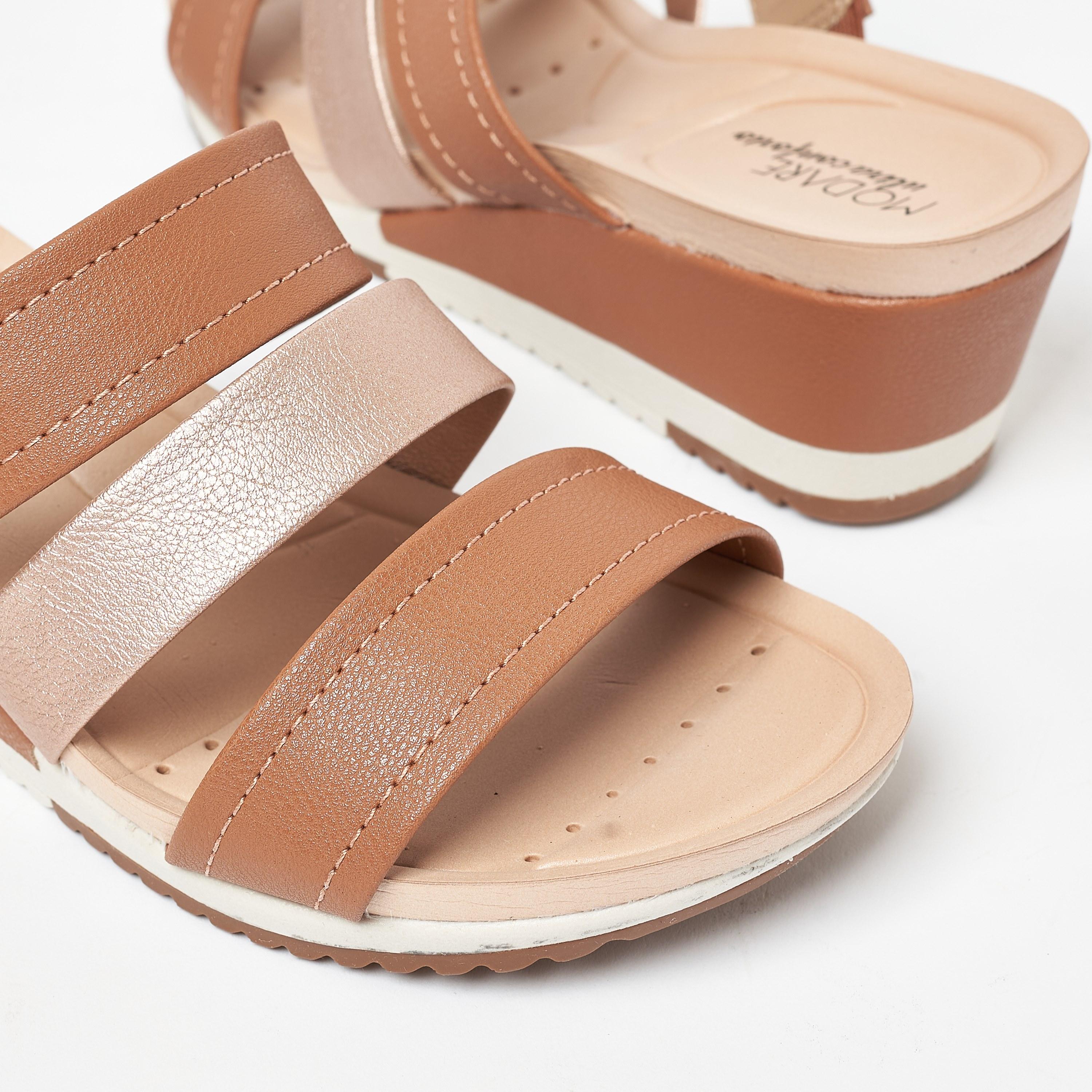 Modare by Geoomnii Women's Open Toe Wedges | 7123-139-24459         -women-shoes-heels-image-10