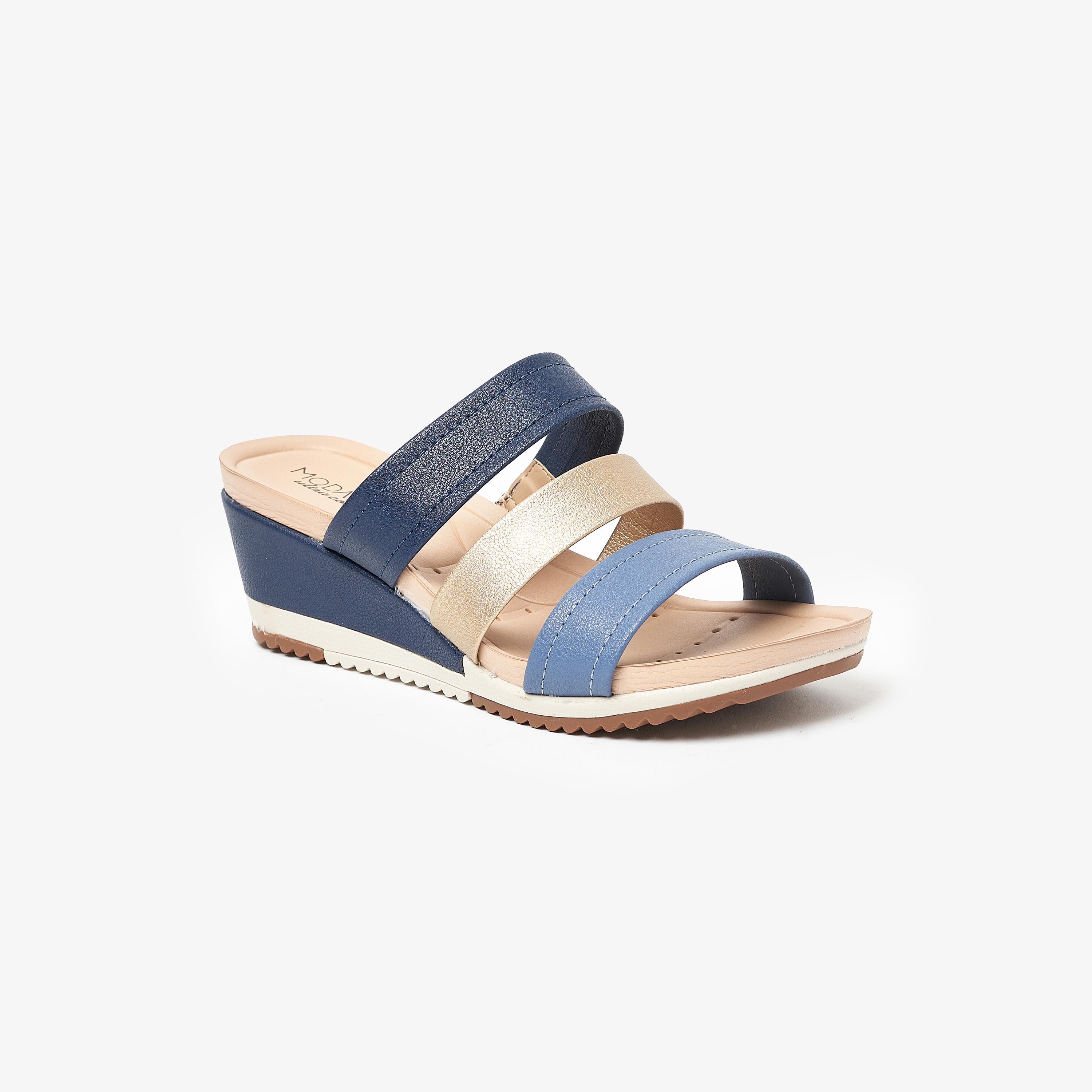 Modare by Geoomnii Women's Open Toe Wedges | 7123-139-24459         -women-shoes-heels-image-11