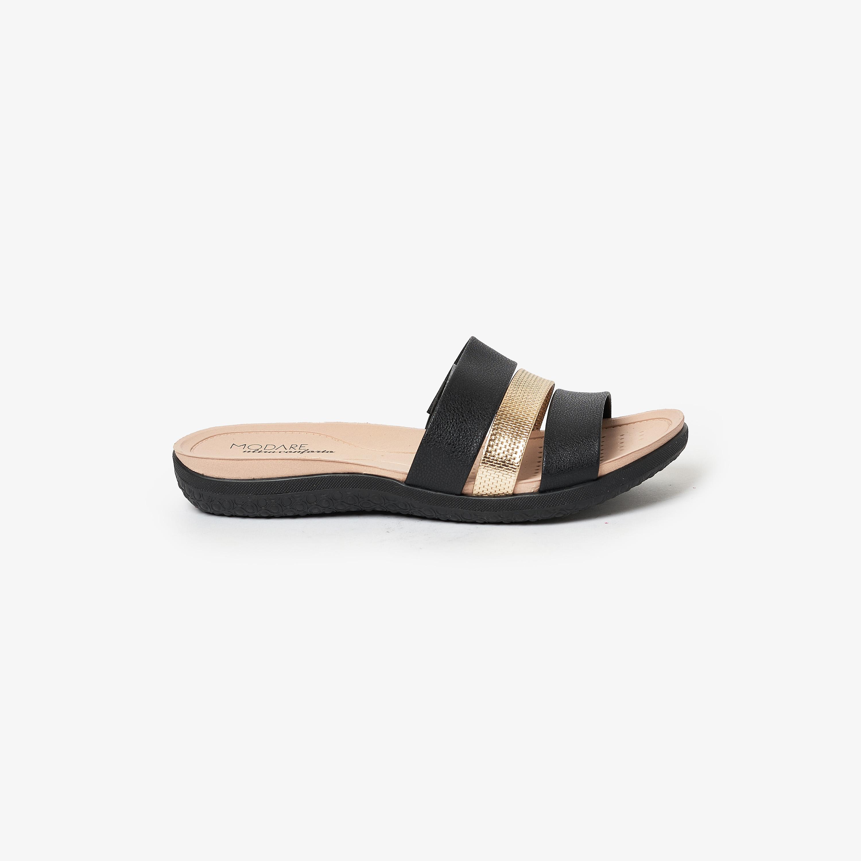 صنادل نسائية مريحة من موداري ذو مفتوح عند الأصابع | 7125-200-25492-women-shoes-sandals-flats-image-2