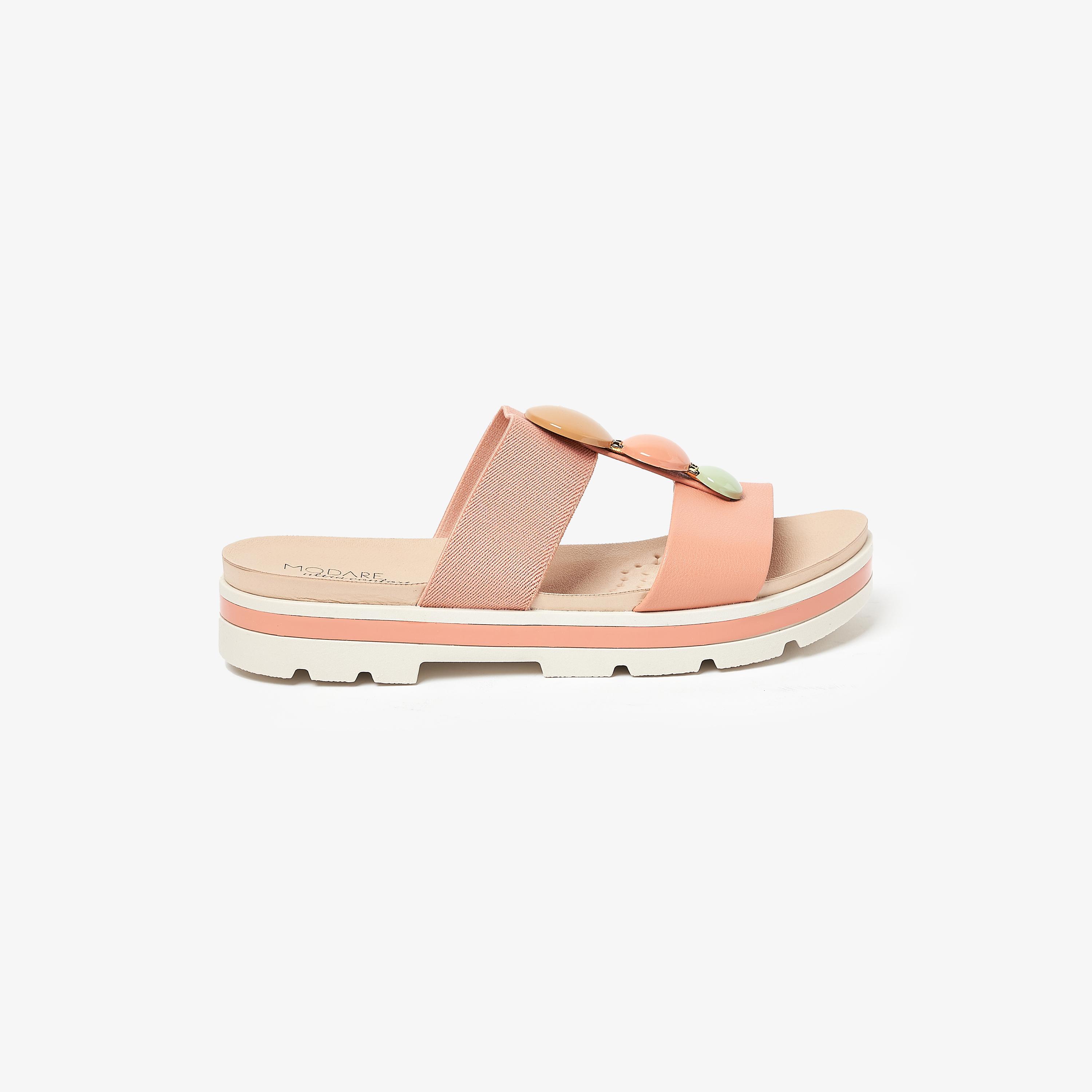Modare by Geoomnii Women's Open Toe Comfort Sandals | 7132-128-22584        -women-shoes-sandals-flats-image-2
