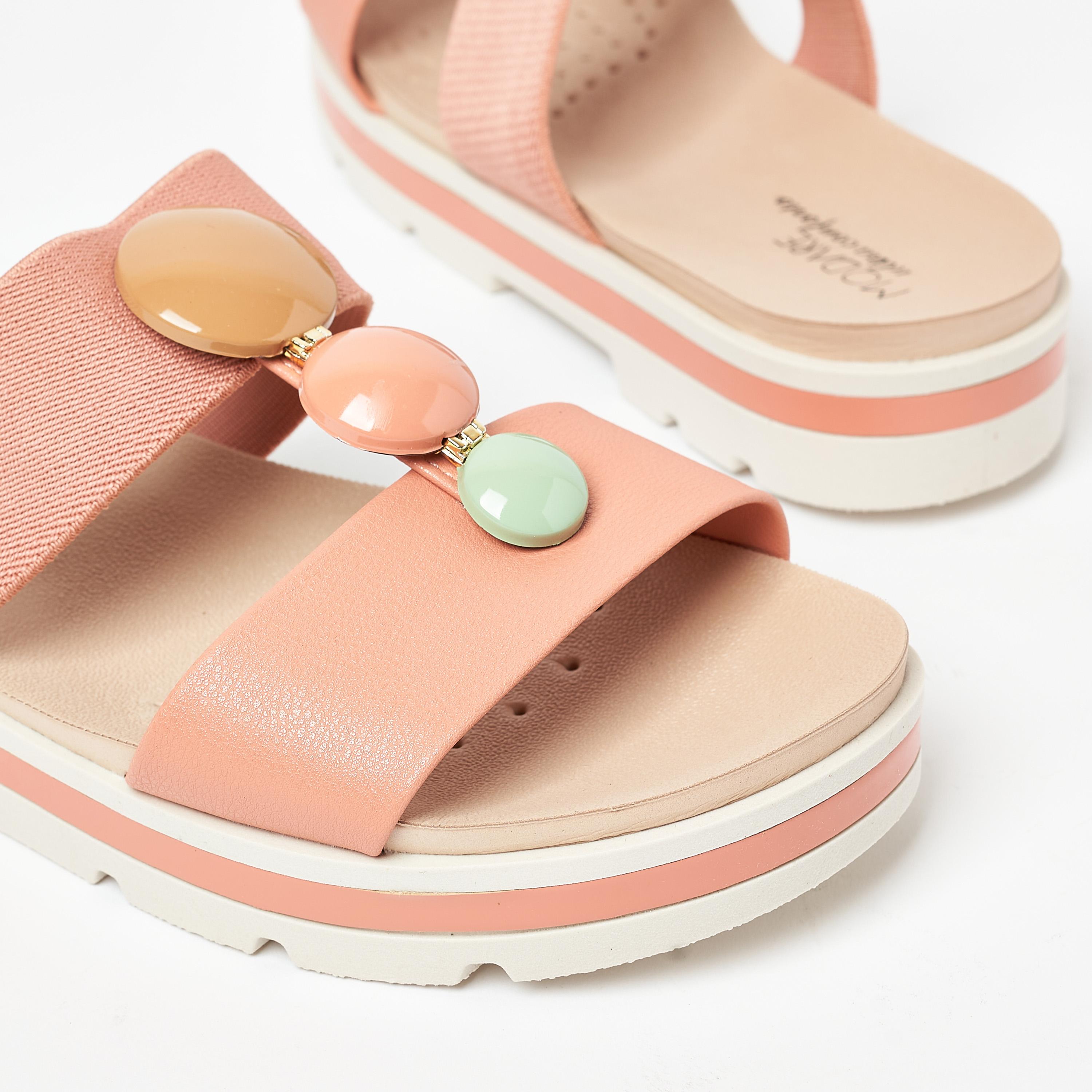 Modare by Geoomnii Women's Open Toe Comfort Sandals | 7132-128-22584        -women-shoes-sandals-flats-image-5
