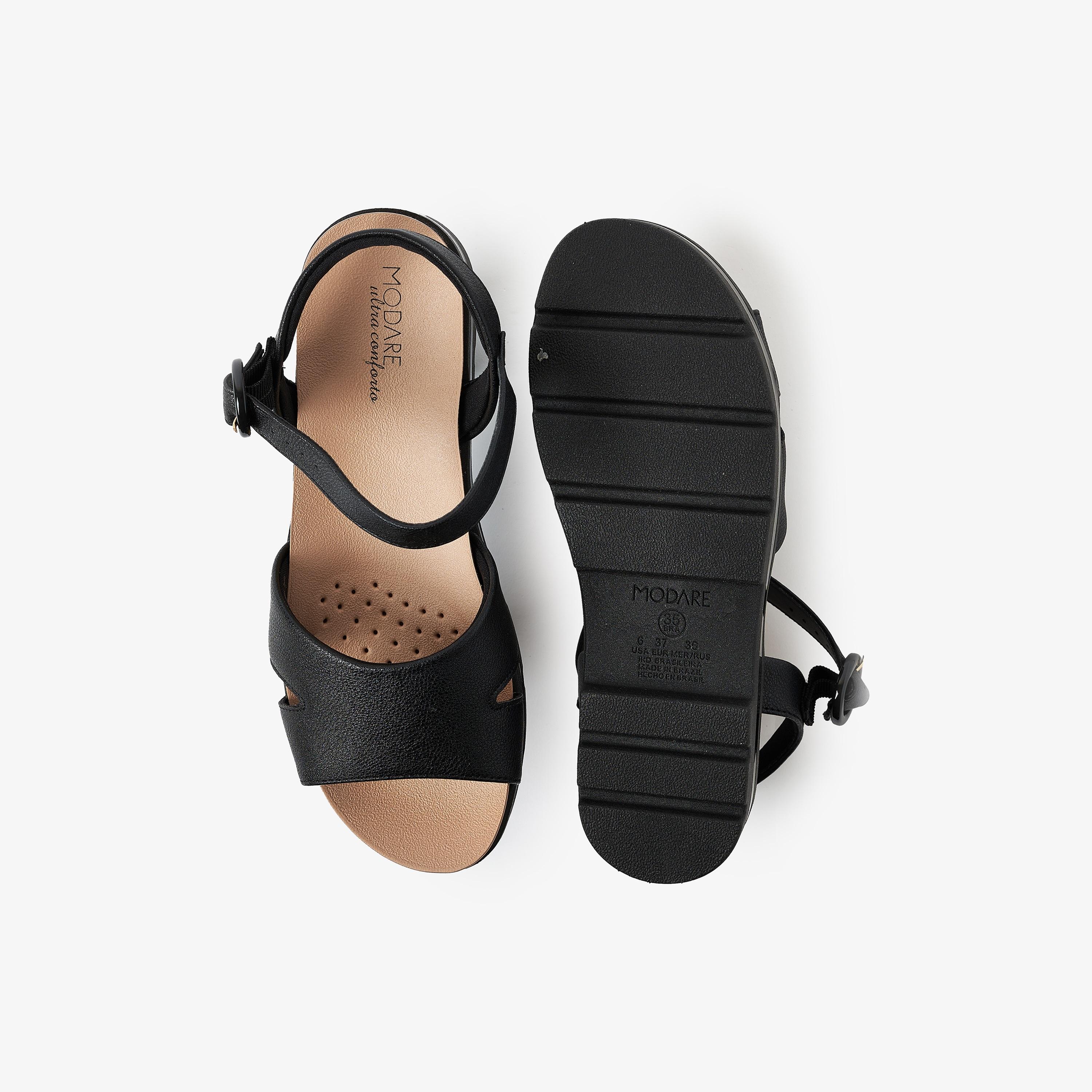 صندل بمقدمة مفتوحة نسائية مع حزام خلفي من موداري | 7132-134-21736-women-shoes-sandals-flats-image-4