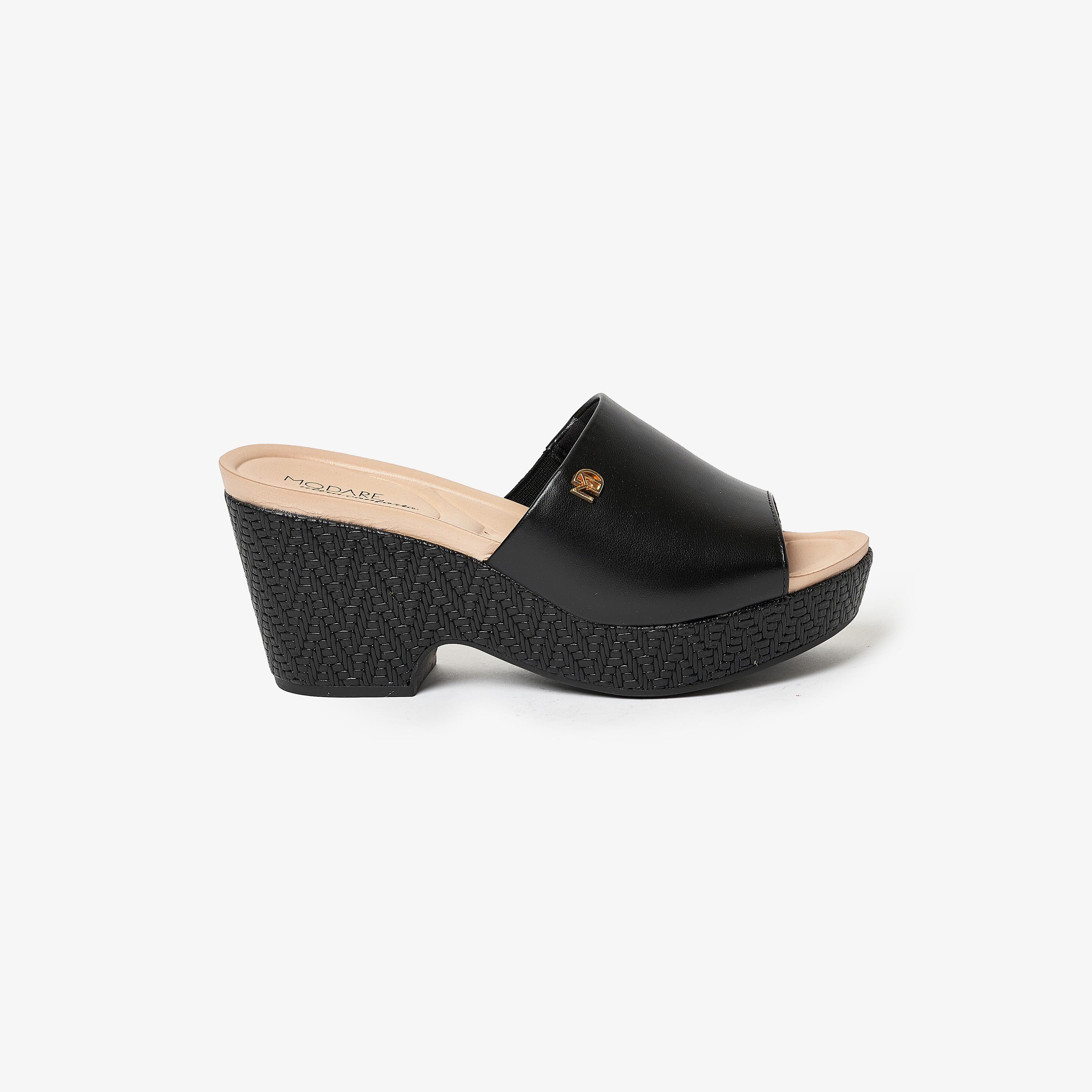 Modare by Geoomnii Women's Peep Toe Block Heels | 7137-123-24665        -women-shoes-heels-image-2