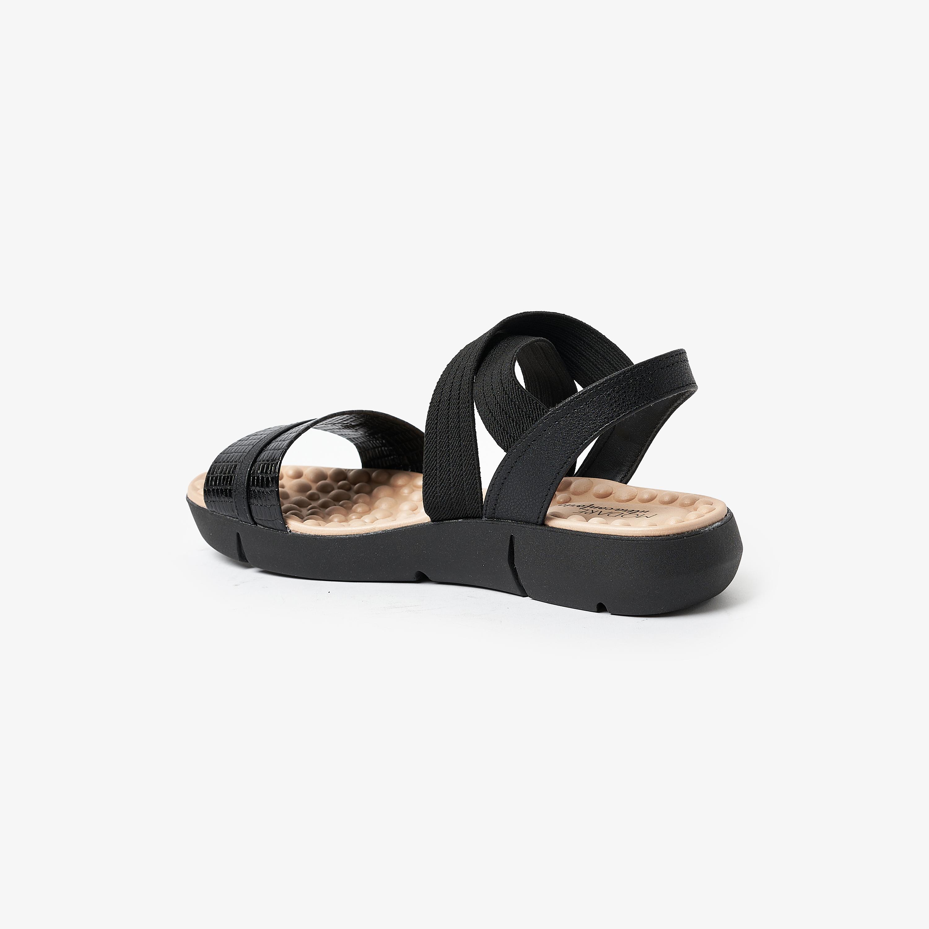 صندل بمقدمة مفتوحة نسائية مع حزام خلفي من موداري | 7142-102-25497-women-shoes-sandals-flats-image-3